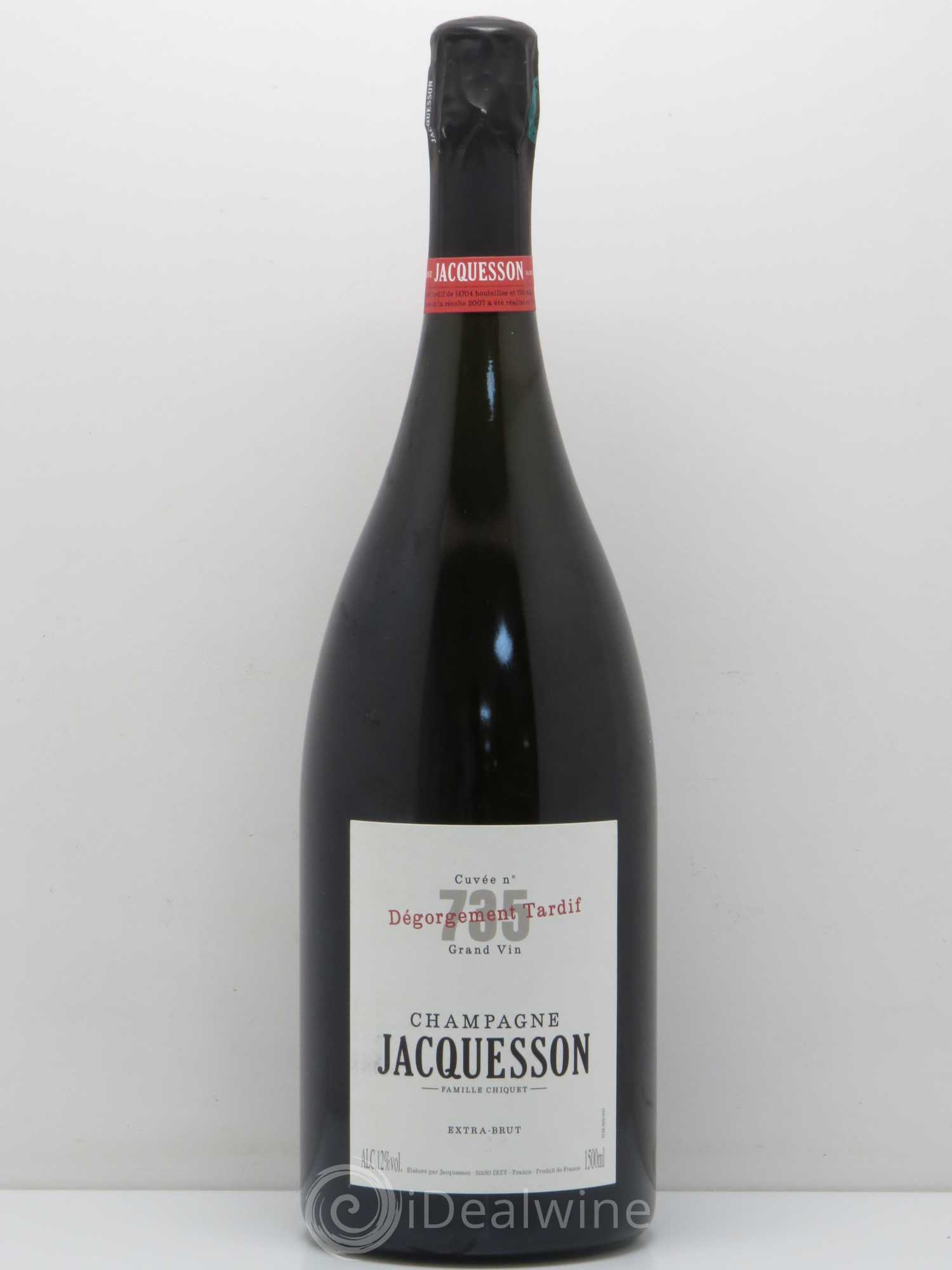Cuvée 735 Jacquesson Dégorgement tardif (sans prix de réserve) - Posten von 1 Magnum - 0