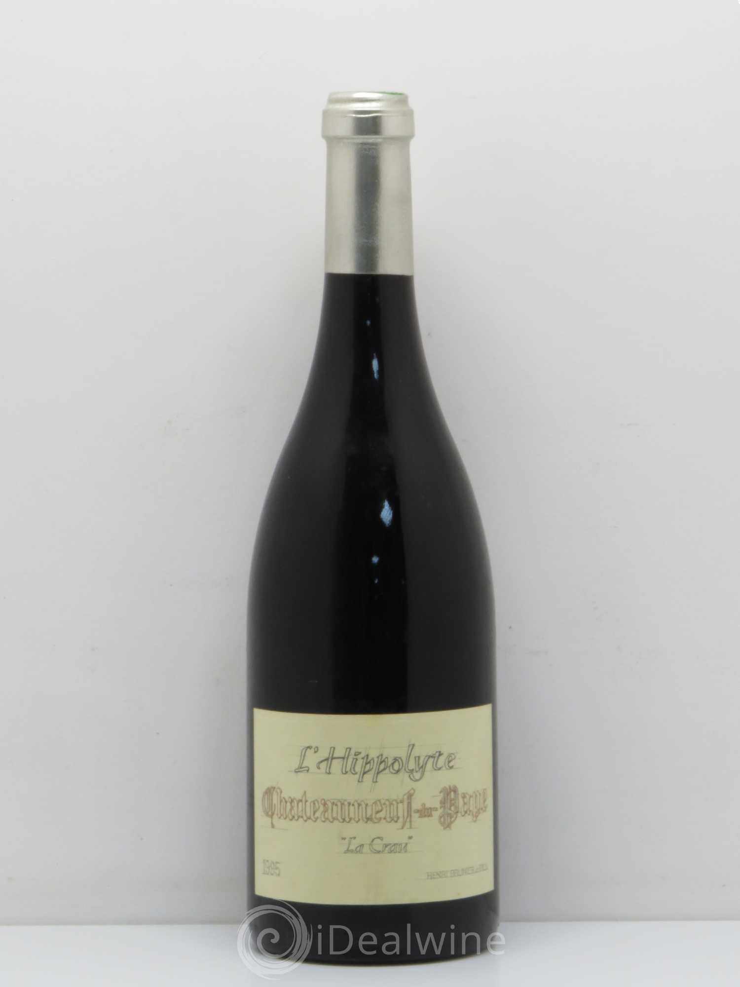 Châteauneuf-du-Pape Hippolyte Vignoble Brunier (sans prix de réserve) 1995 - Posten von 1 Flasche - 0