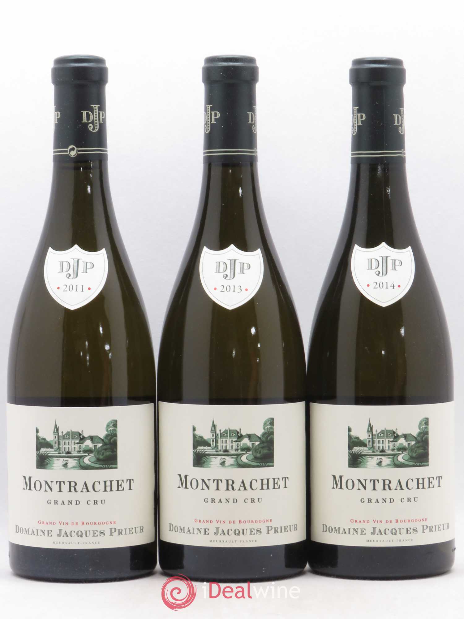 Montrachet Grand Cru Jacques Prieur (Domaine) Caisse panachée Millésimes 2011 - 2013 - 2014 (sans prix de réserve) - Posten von 3 Flaschen - 0