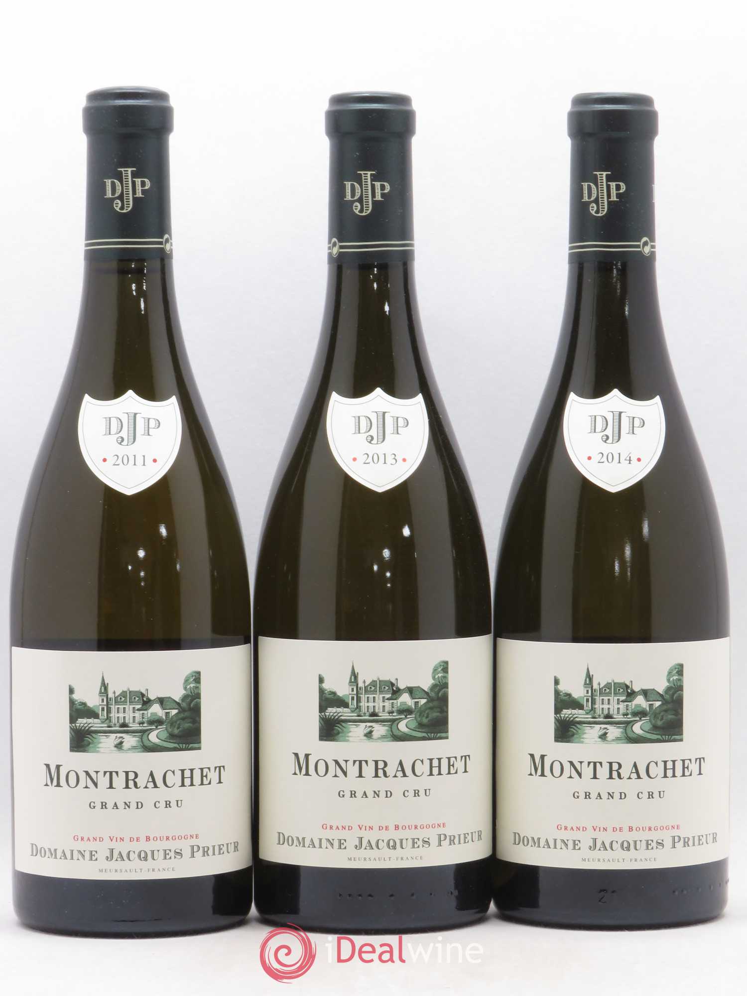 Montrachet Grand Cru Jacques Prieur (Domaine) Caisse panachée Millésimes 2011 - 2013 - 2014 (sans prix de réserve) - Posten von 3 Flaschen - 0