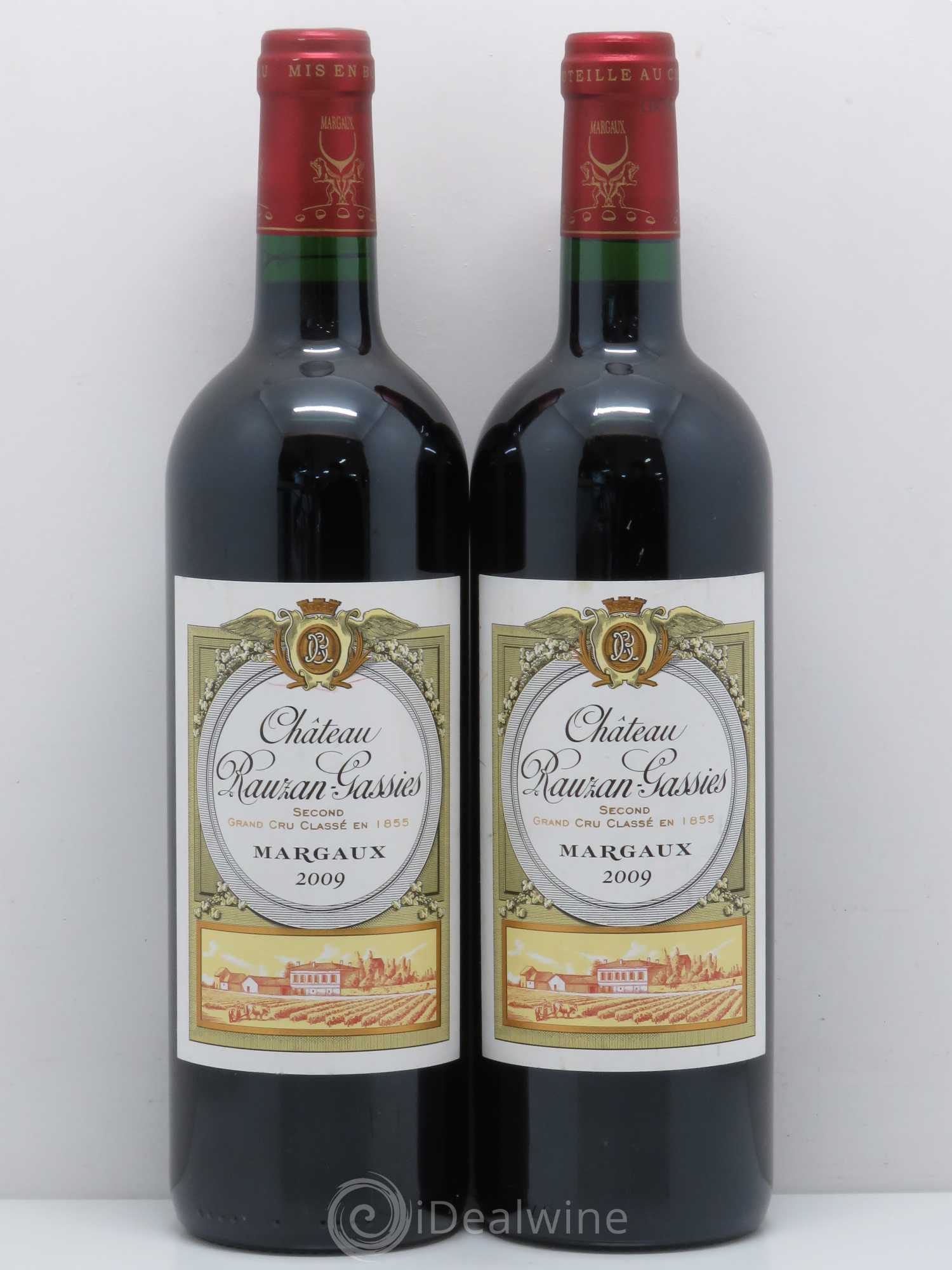 Château Rauzan-Gassies 2ème Grand Cru Classé 2009 - Lot de 2 bouteilles - 0