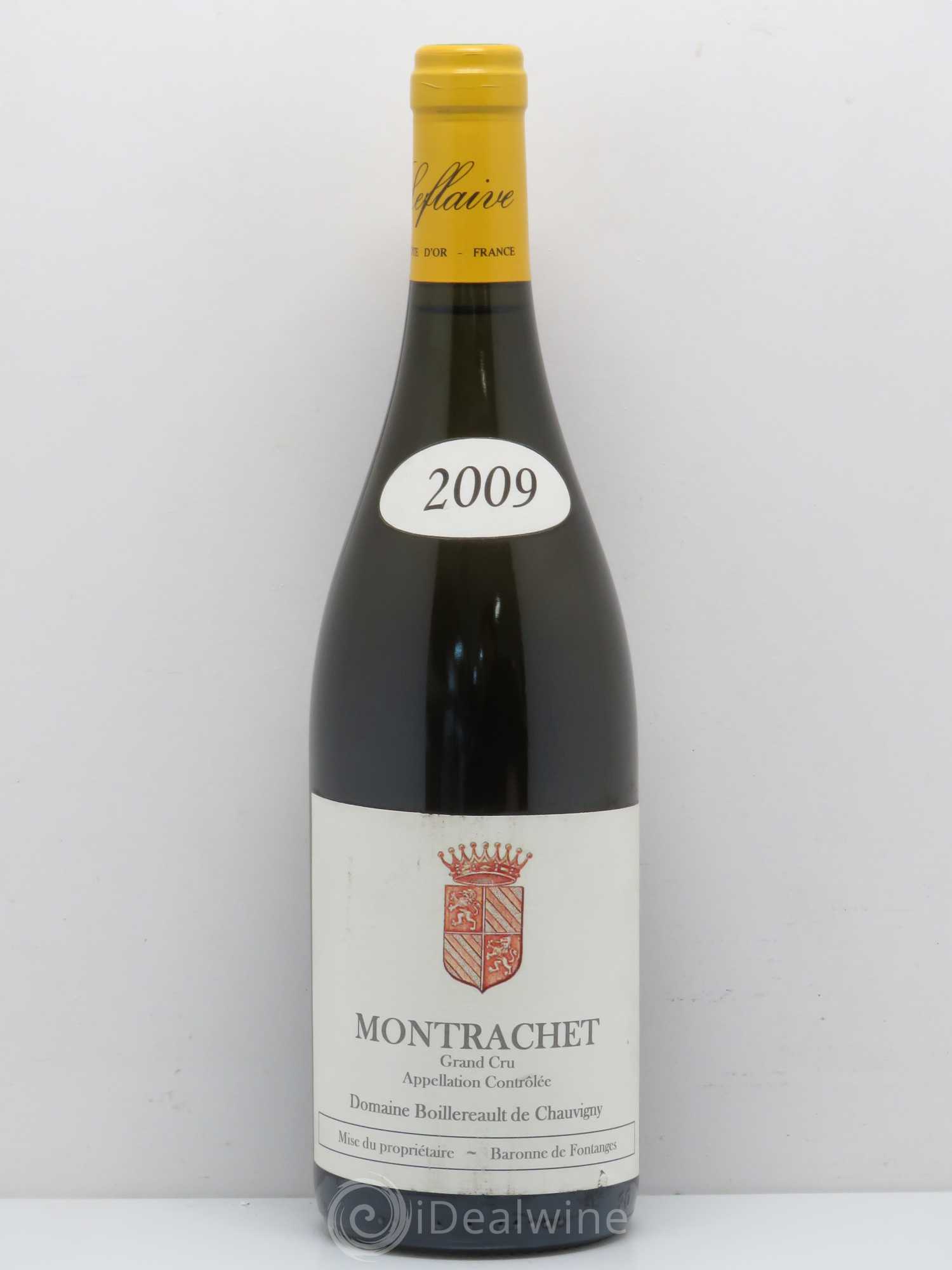 Montrachet Grand Cru Domaine Boillerault De Chauvigny 2009 - Posten von 1 Flasche - 0