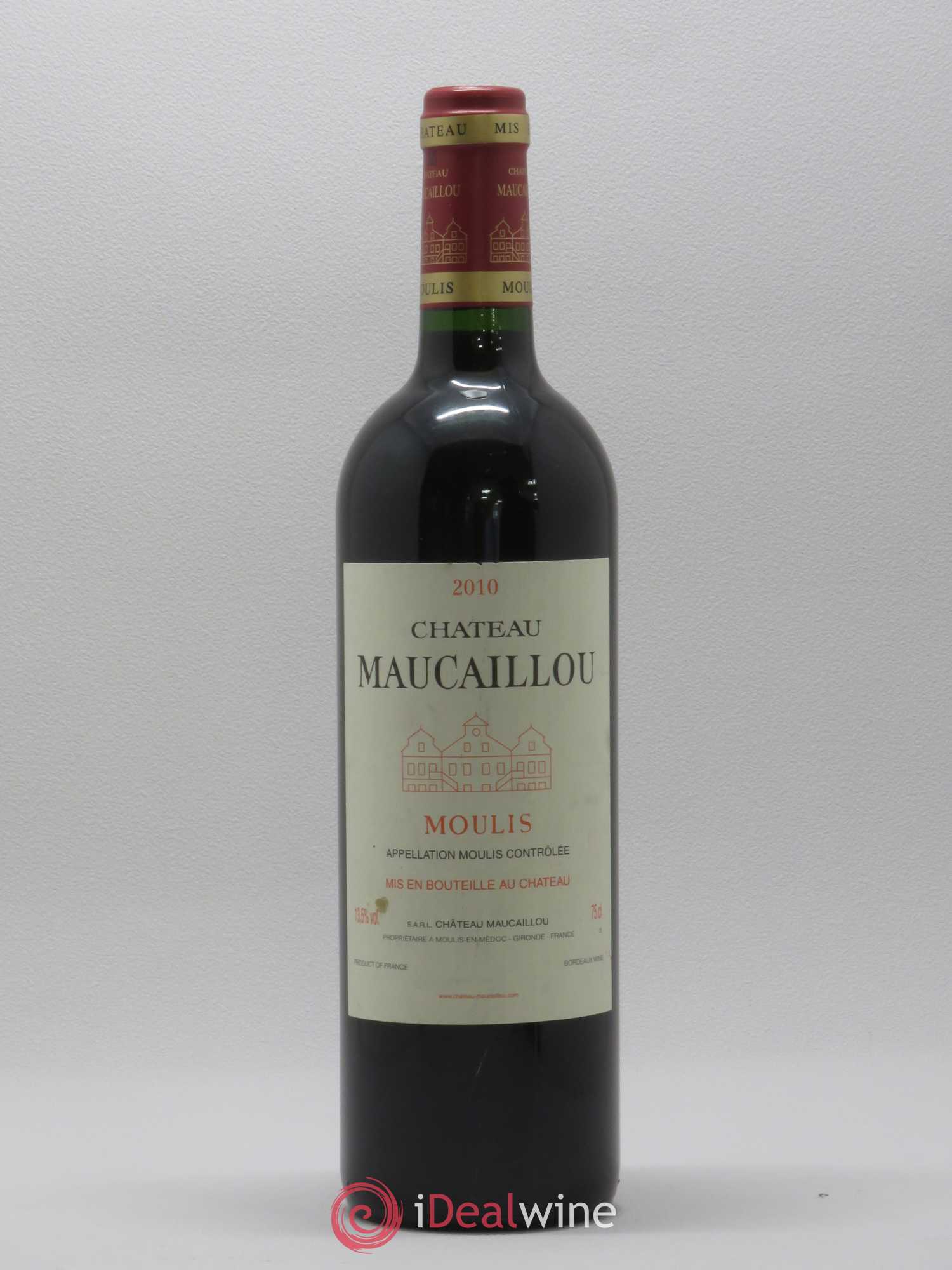 Château Maucaillou 2010 - Lot de 1 bouteille - 0