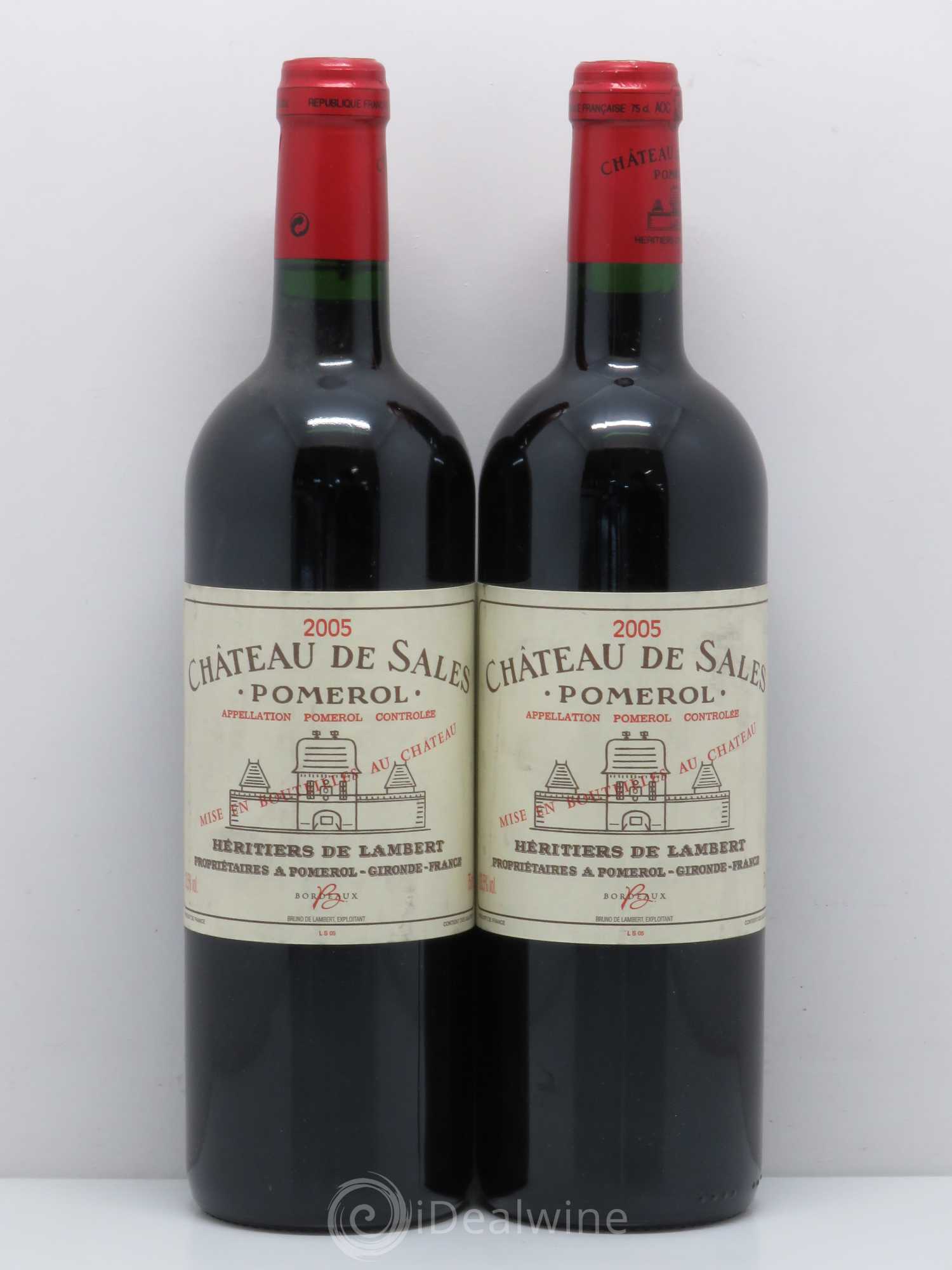 Château de Sales 2005 - Lot de 2 bouteilles - 0