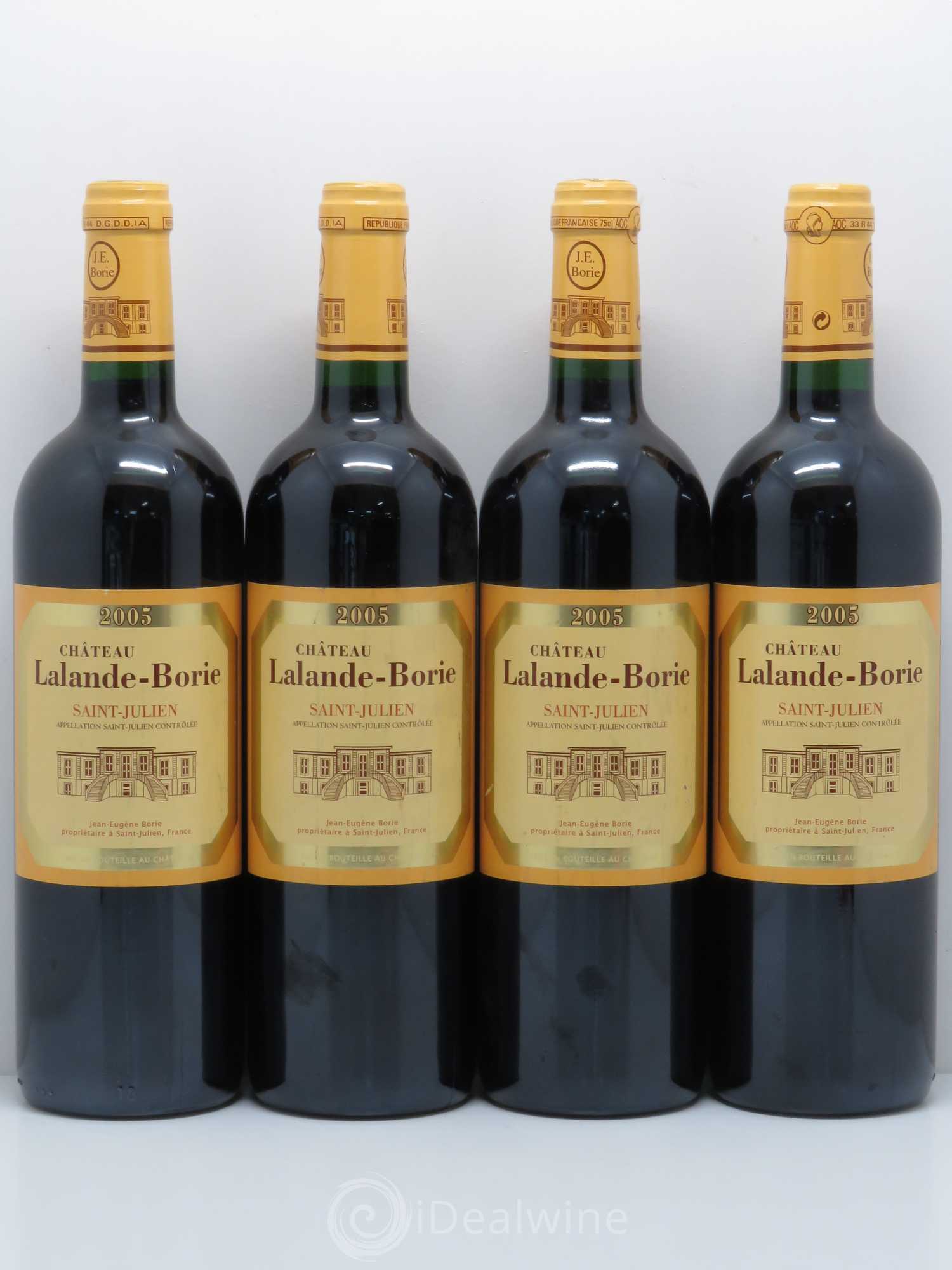Château Lalande Borie 2005 - Lot de 4 bouteilles - 0