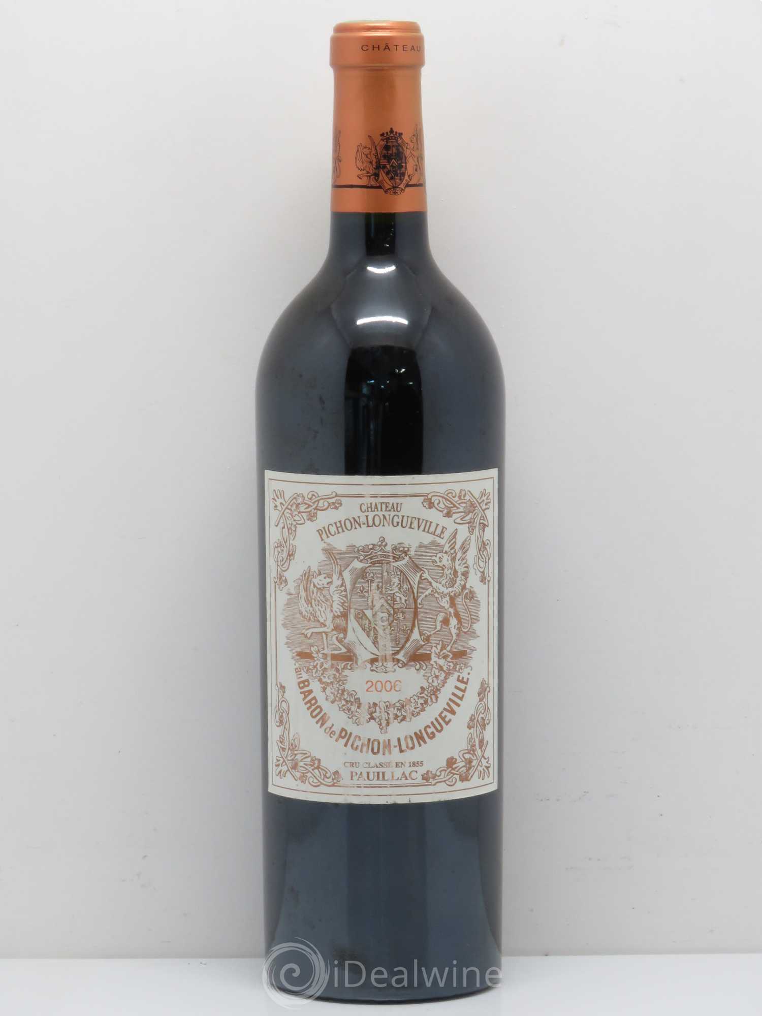 Pichon Longueville Baron 2ème Grand Cru Classé 2006 - Lot de 1 bouteille - 0