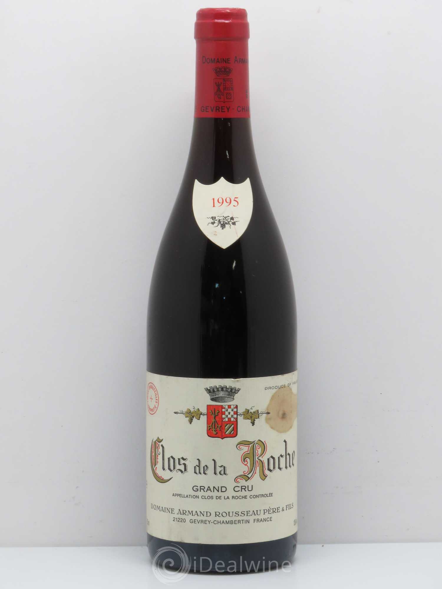 Clos de la Roche Grand Cru Armand Rousseau (Domaine) 1995 - Lot de 1 bouteille - 0