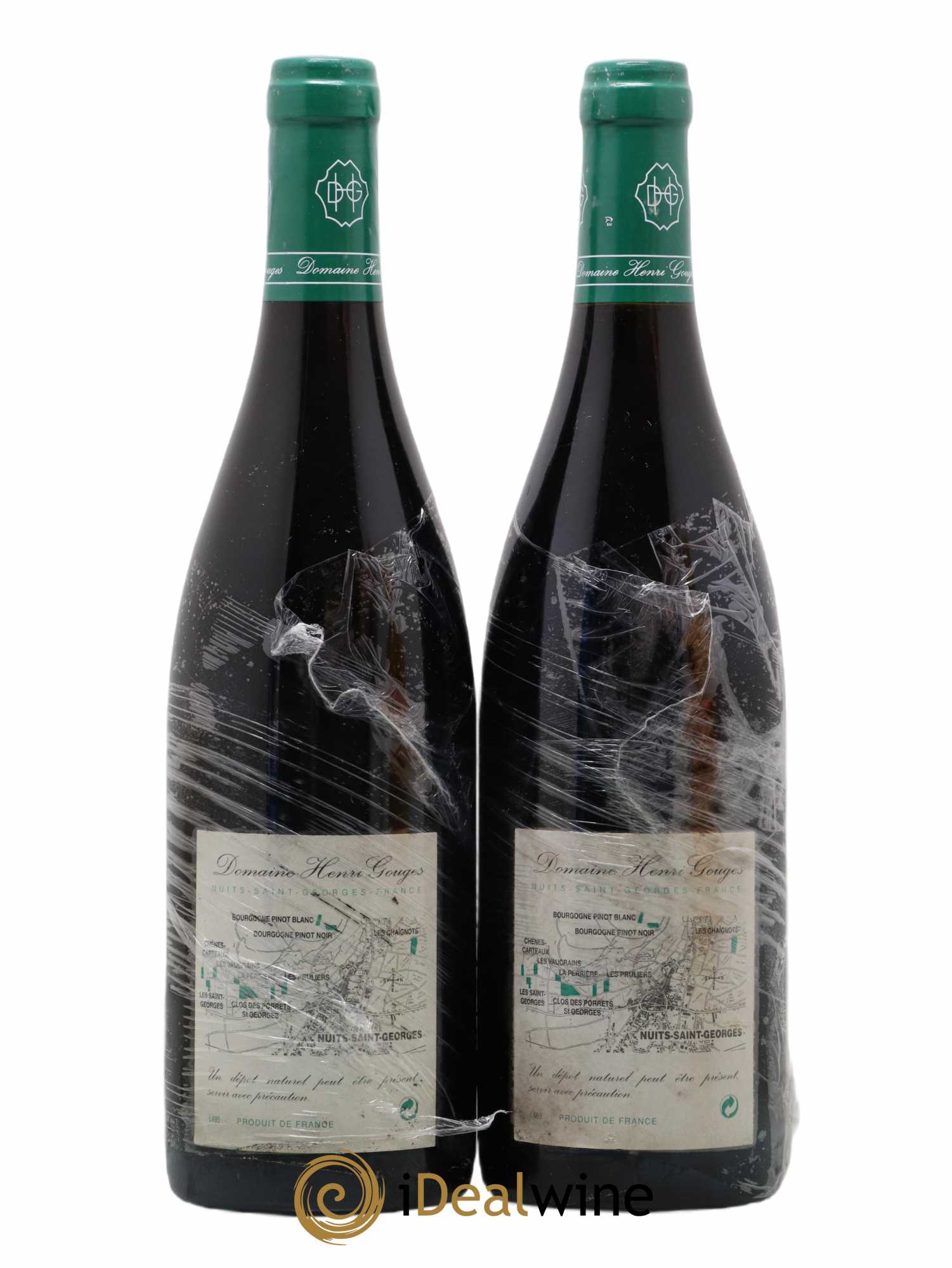Nuits-Saint-Georges 1er Cru Les Saints Georges Henri Gouges 1999 - Lot de 2 bouteilles - 1