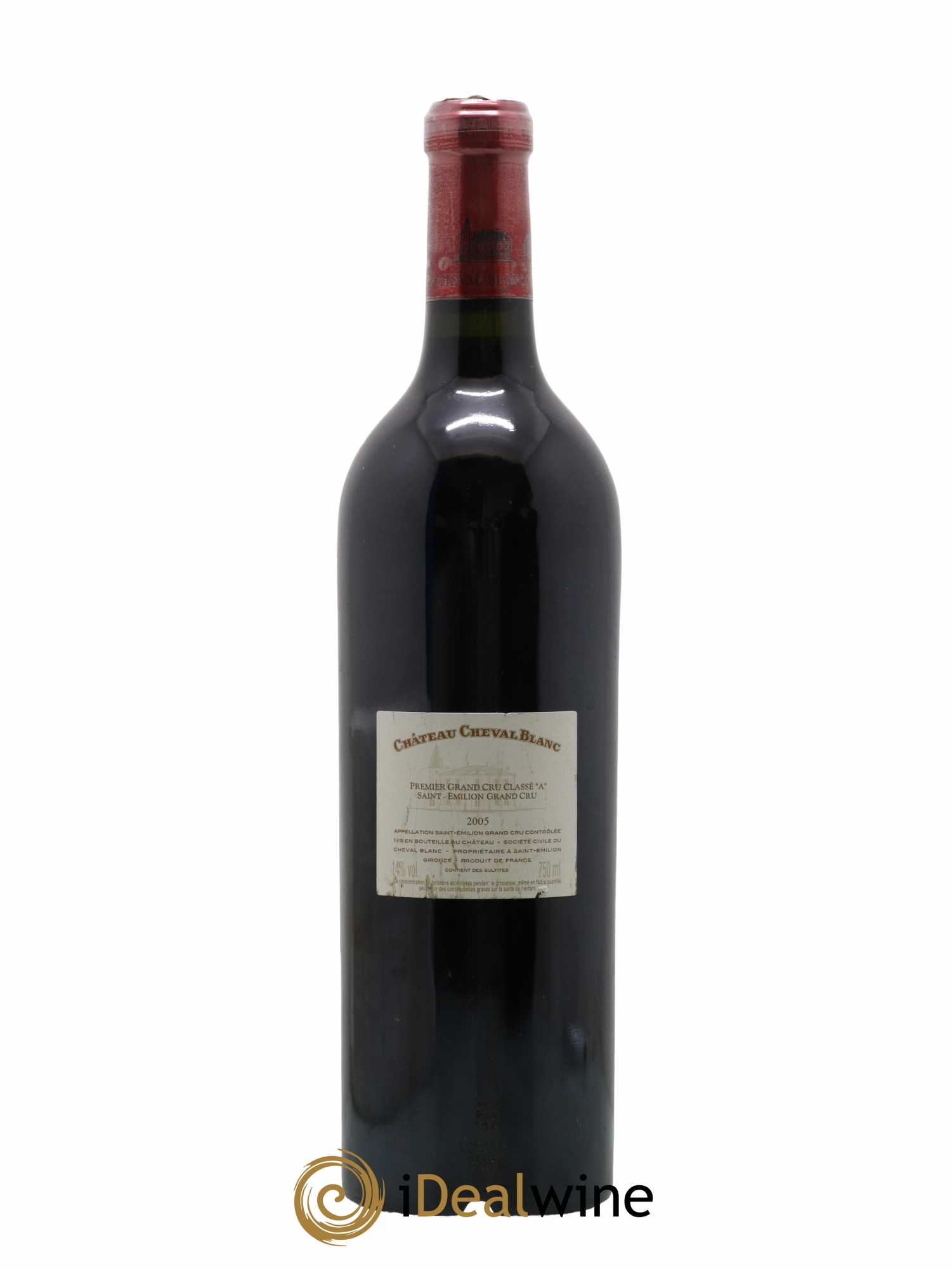 Château Cheval Blanc 1er Grand Cru Classé A 2005 - Lot de 1 bouteille - 1