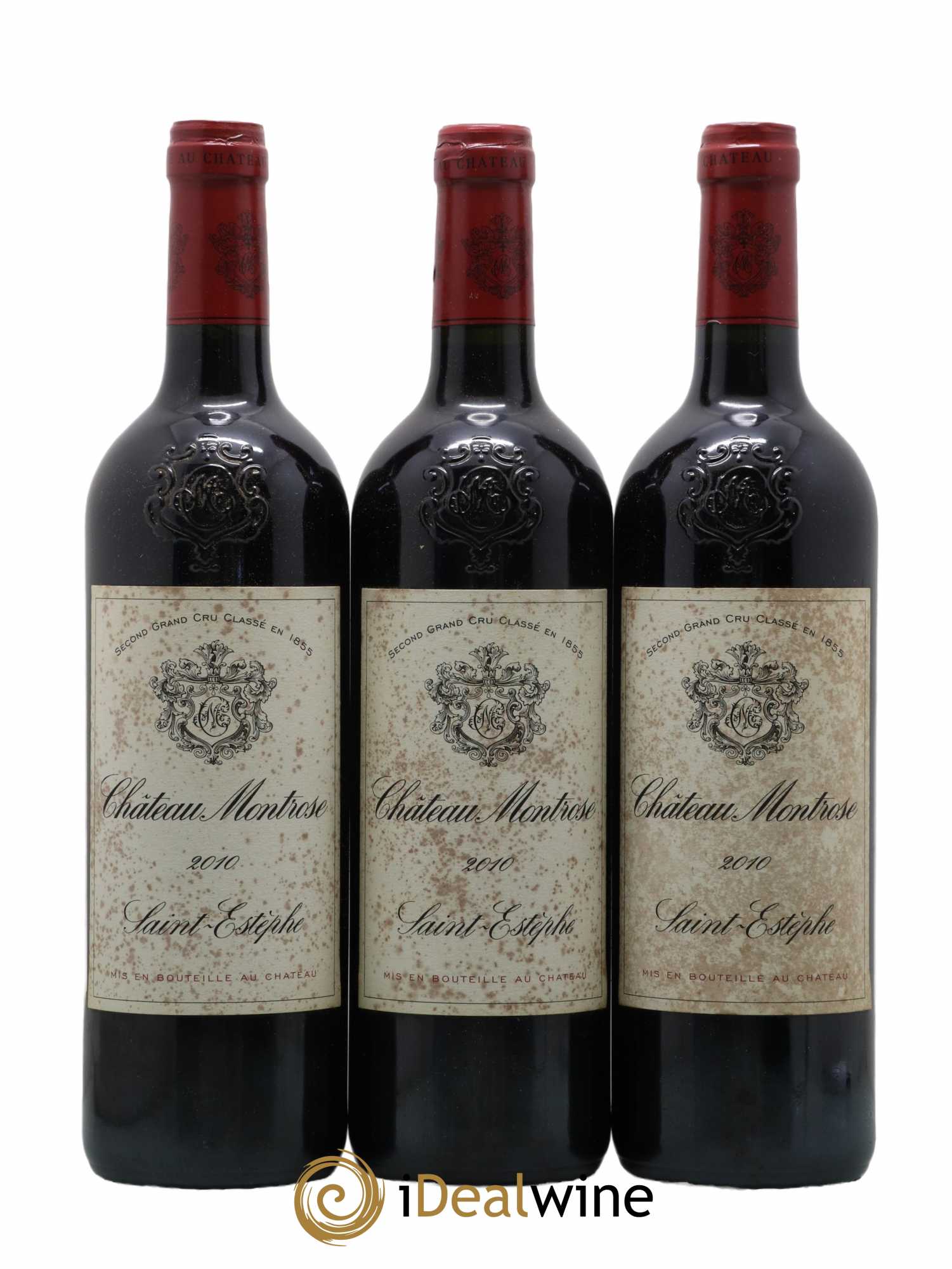 Château Montrose 2ème Grand Cru Classé 2010 - Lot de 3 bouteilles - 0