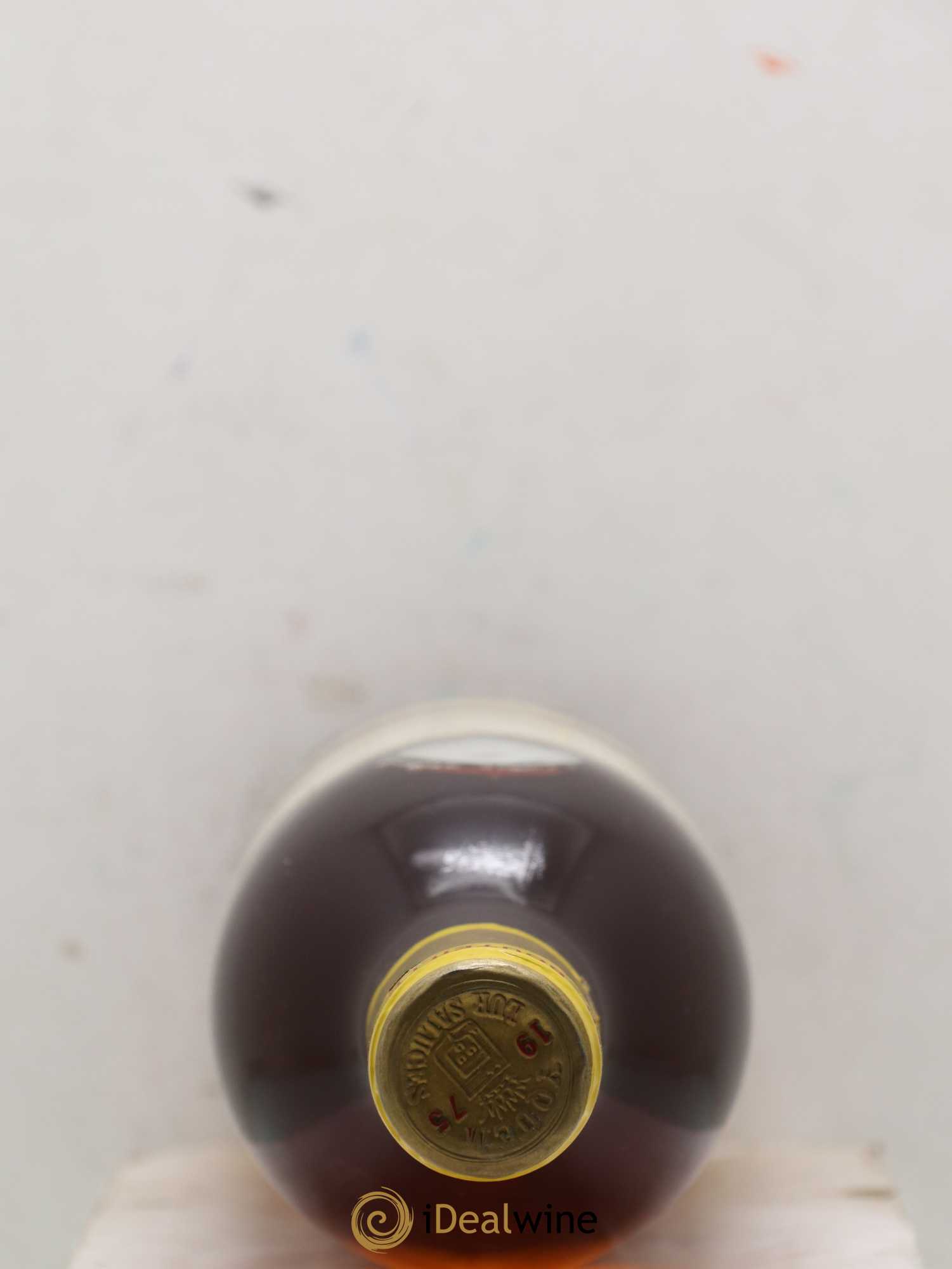 Château d' Yquem 1er Cru Classé Supérieur 1975 - Lot de 1 bouteille - 1