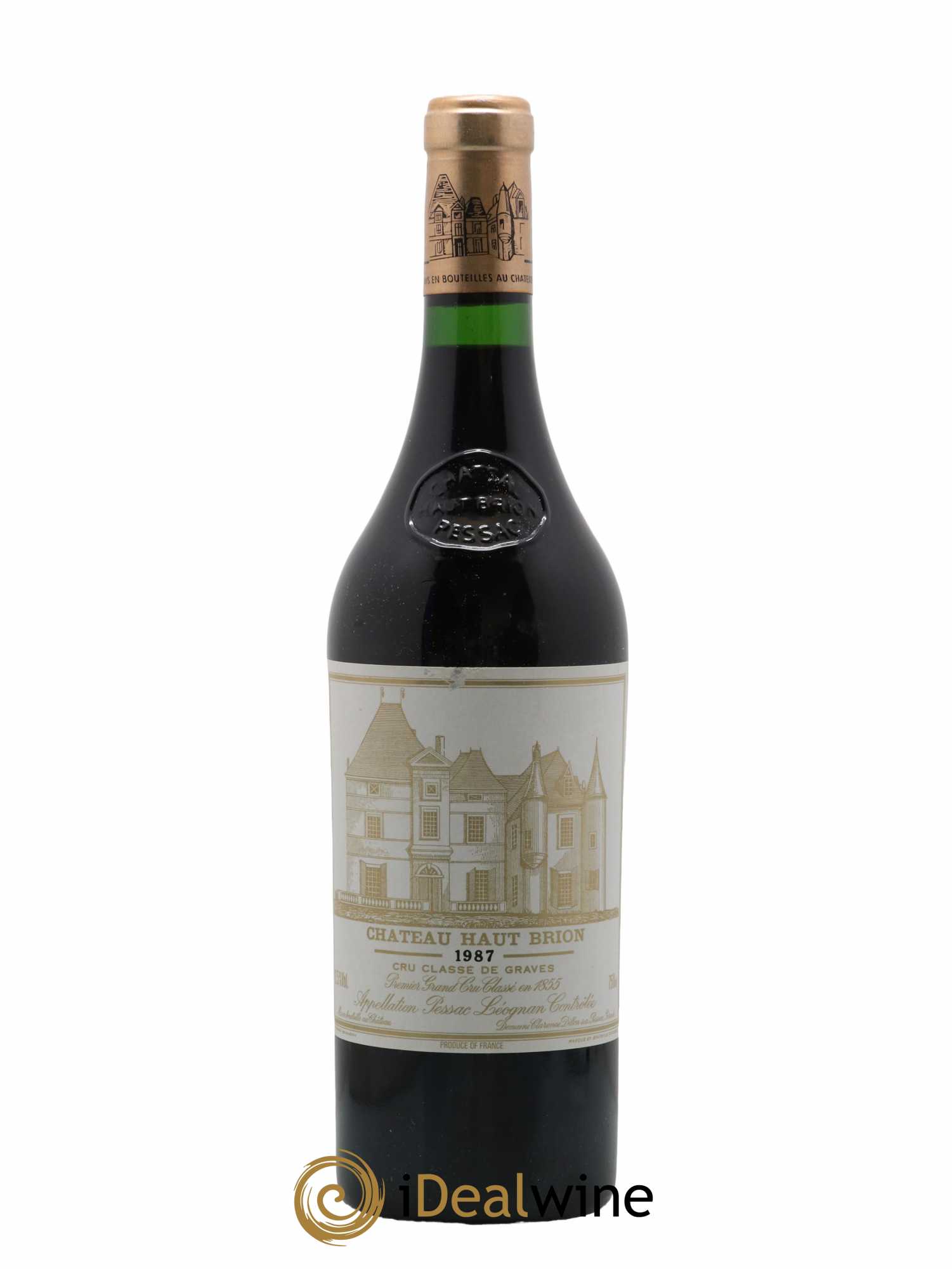 Château Haut Brion 1er Grand Cru Classé 1987 - Lot de 1 bouteille - 0