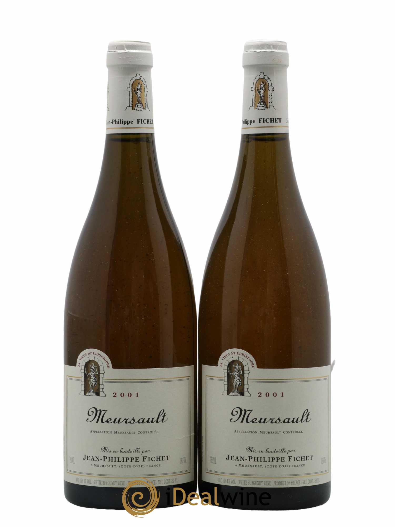 Meursault Jean-Philippe Fichet 2001 - Lot de 2 bouteilles - 0