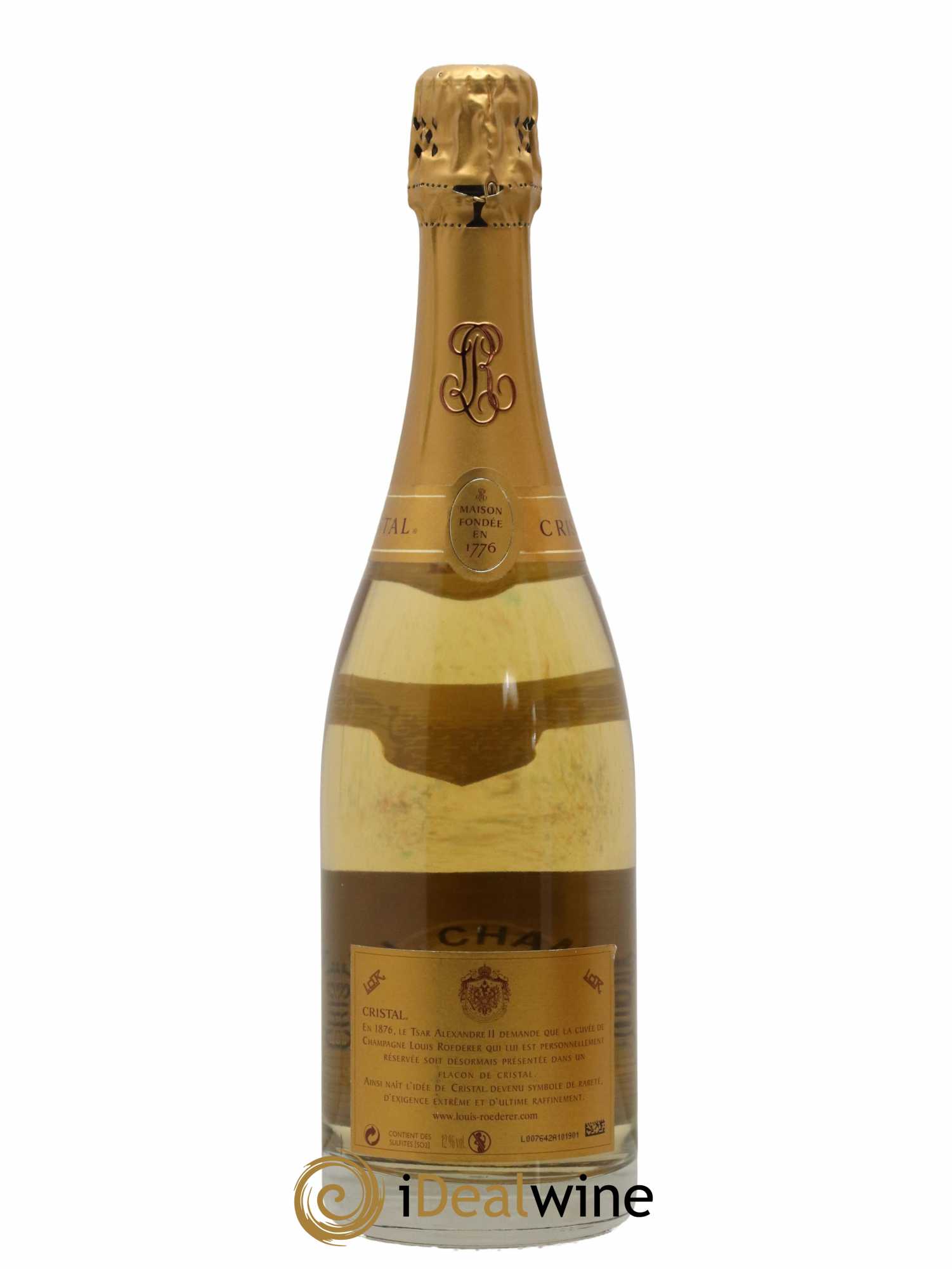 Cristal Louis Roederer 2002 - Lot de 1 bouteille - 2