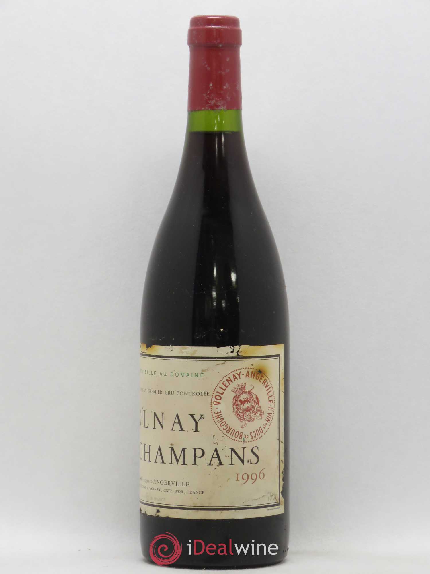 Volnay 1er Cru Champans Marquis d'Angerville (Domaine) 1996 - Lot de 1 bouteille - 1