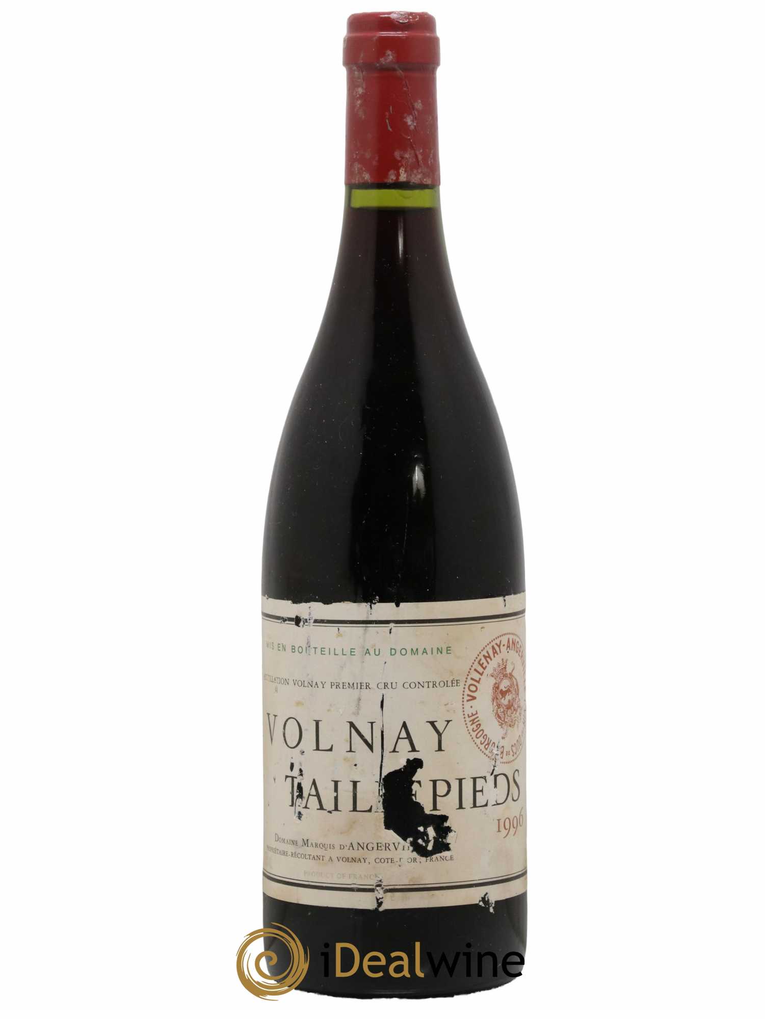 Volnay 1er Cru Taillepieds Marquis d'Angerville (Domaine) 1996 - Lot de 1 bouteille - 0