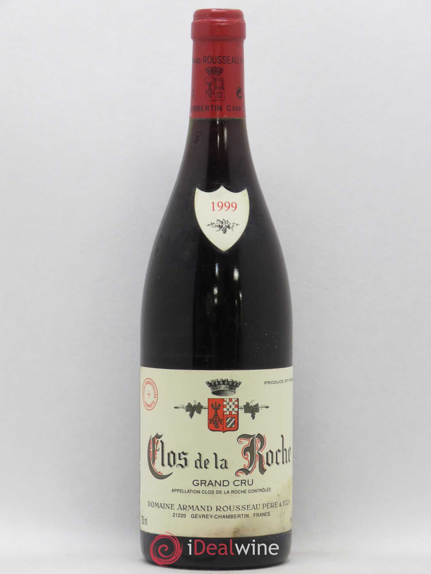 Clos de la Roche Grand Cru Armand Rousseau (Domaine) 1999 - Lot de 1 bouteille - 0