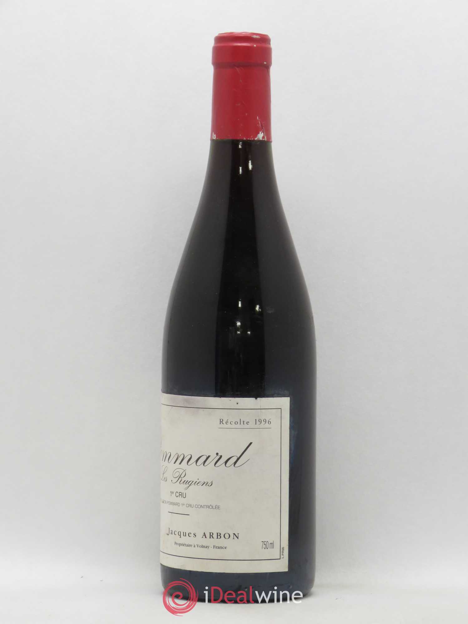 Pommard 1er Cru Les Rugiens-bas De Montille (Domaine) 1996 - Lot de 1 bouteille - 1
