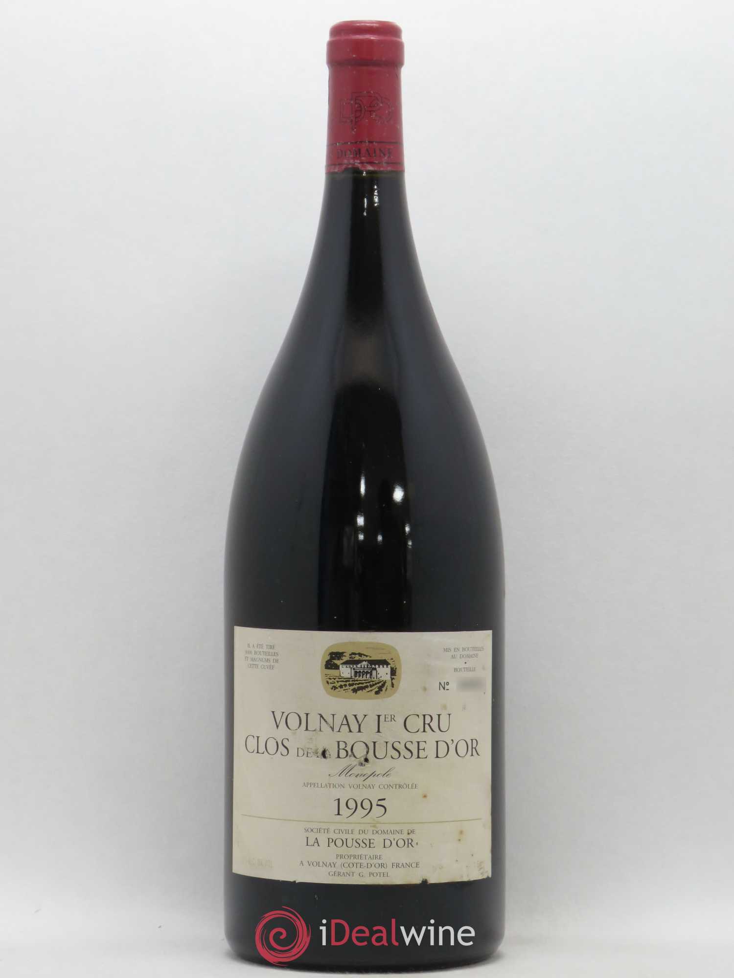 Volnay 1er Cru Clos de la Bousse d'Or La Pousse d'Or (Domaine de) 1995 - Lot de 1 magnum - 0
