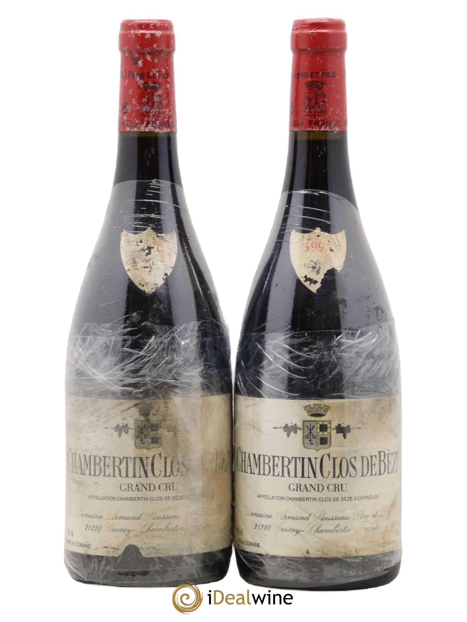 Chambertin Clos de Bèze Grand Cru Armand Rousseau (Domaine) 1996 - Lot de 2 bouteilles - 0