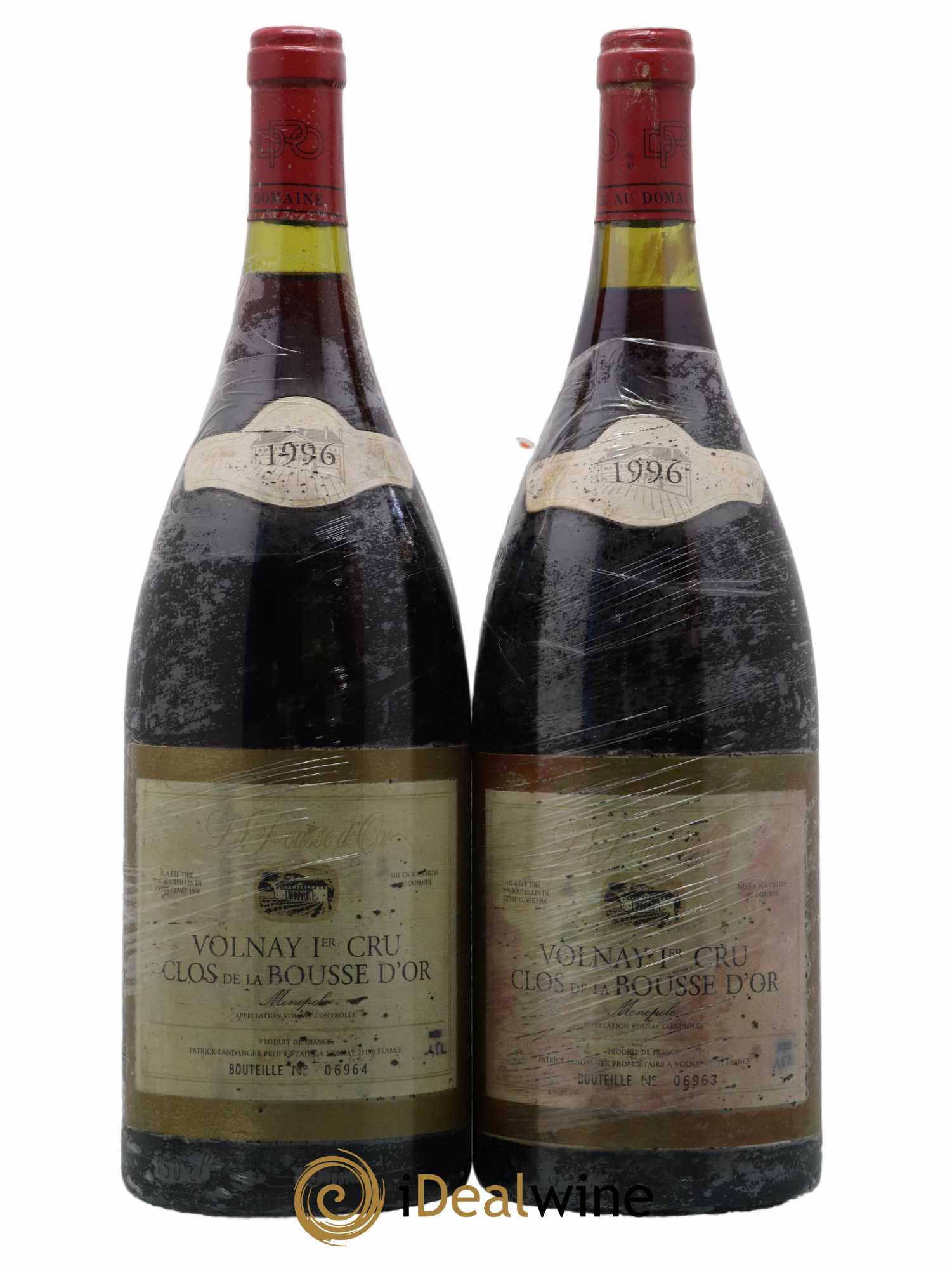 Volnay 1er Cru Clos de la Bousse d'Or La Pousse d'Or (Domaine de) 1996 - Lot de 2 magnums - 0