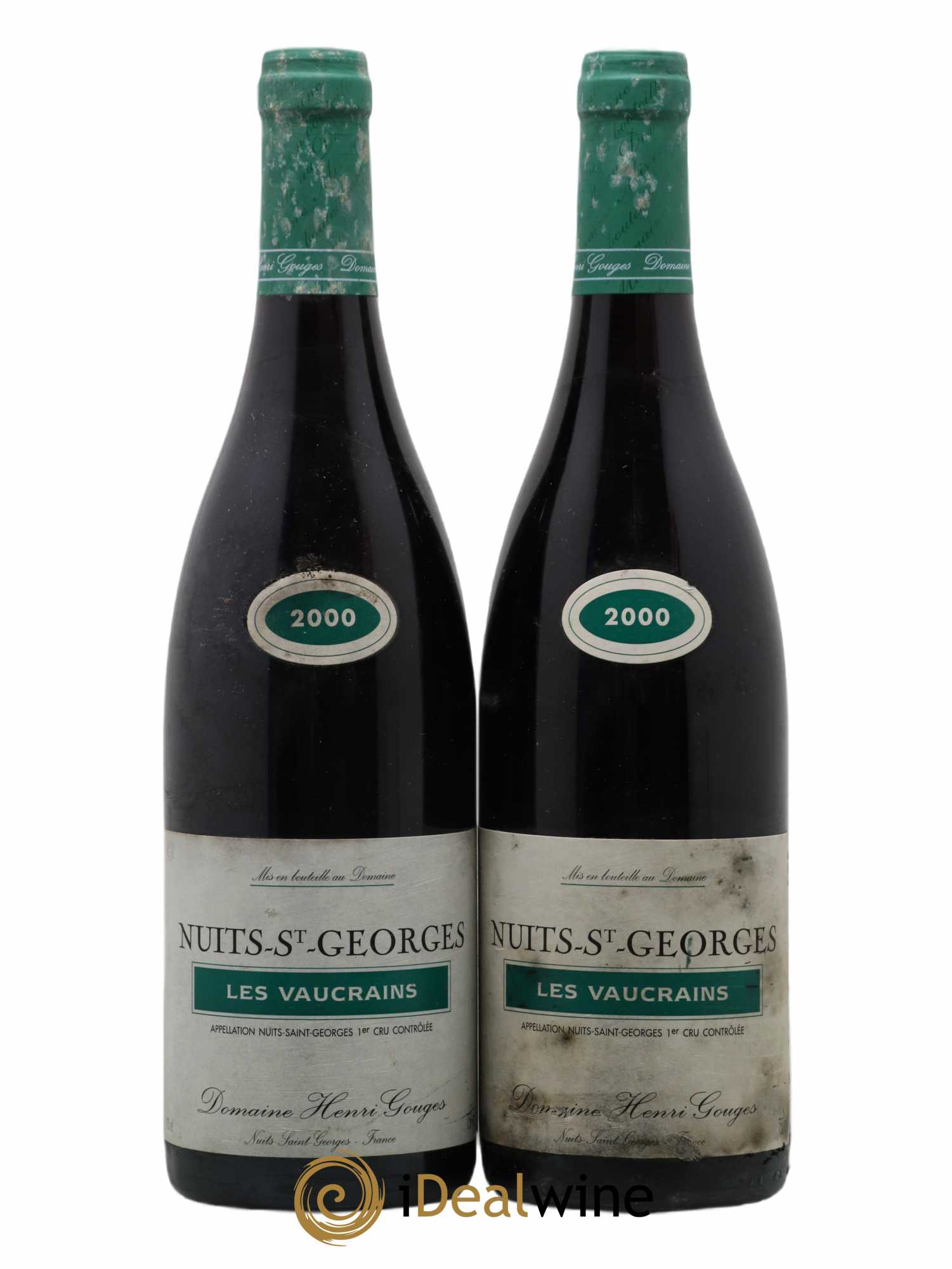 Nuits-Saint-Georges 1er Cru Les Vaucrains Henri Gouges 2000 - Lot de 2 bouteilles - 0