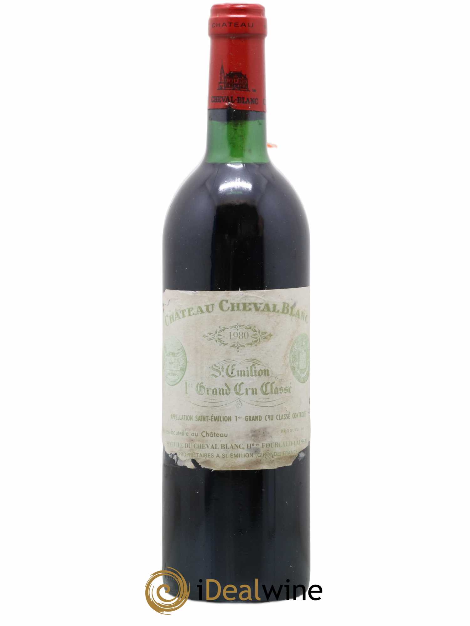 Château Cheval Blanc 1er Grand Cru Classé A 1980 - Lot de 1 bouteille - 0
