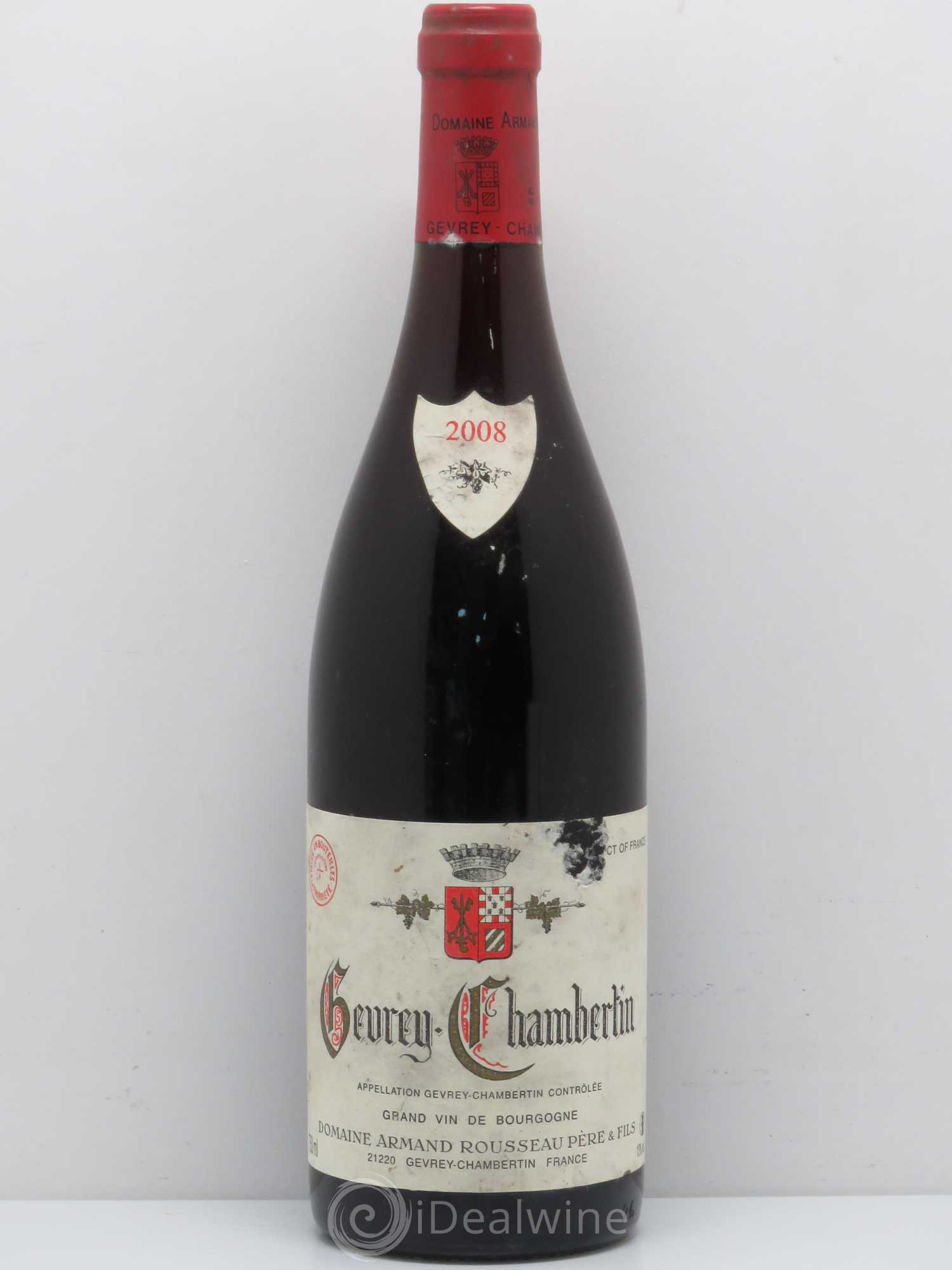 Gevrey-Chambertin Armand Rousseau (Domaine) 2008 - Lot de 1 bouteille - 0