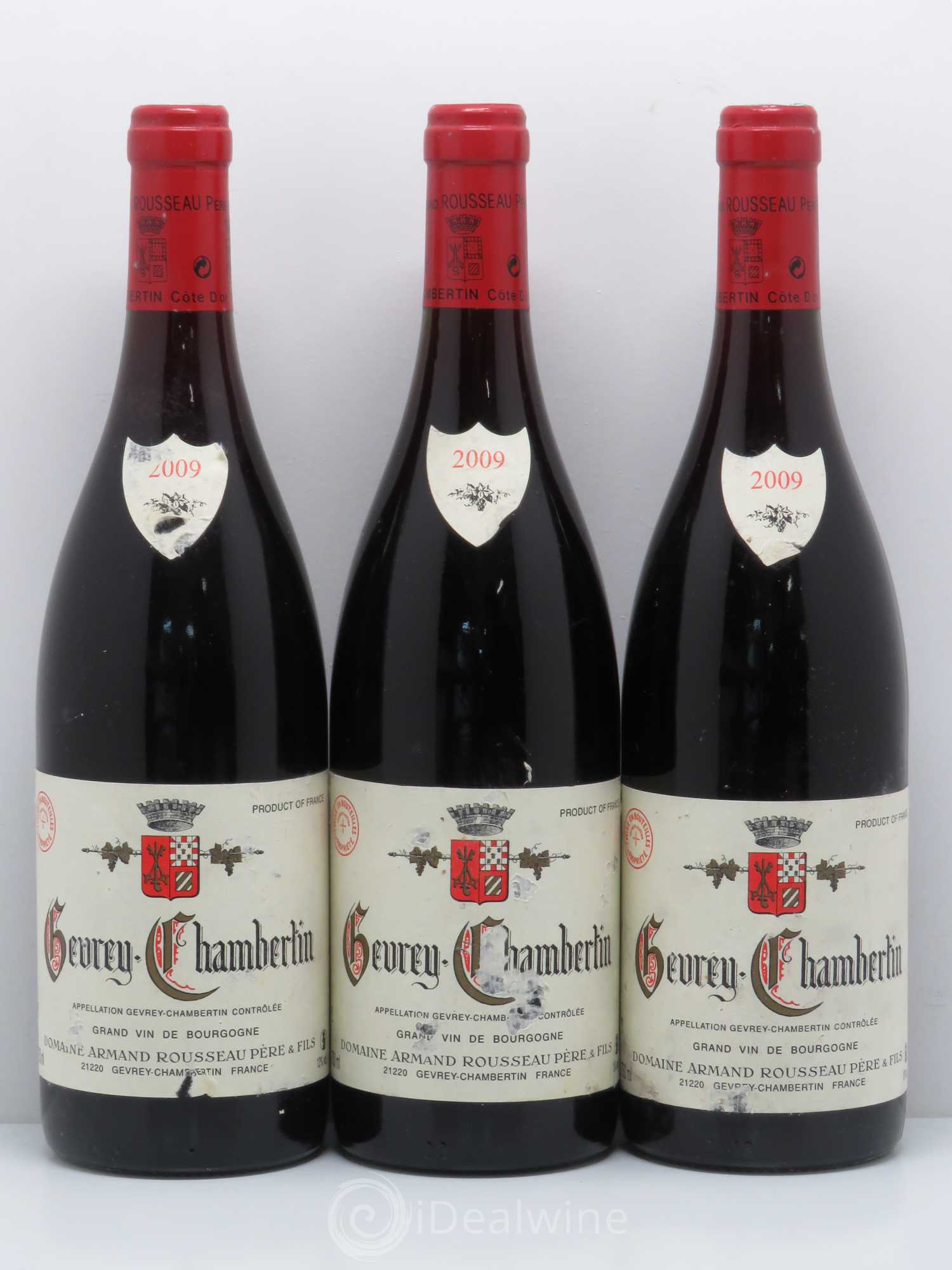 Gevrey-Chambertin Armand Rousseau (Domaine) 2009 - Lot de 3 bouteilles - 0