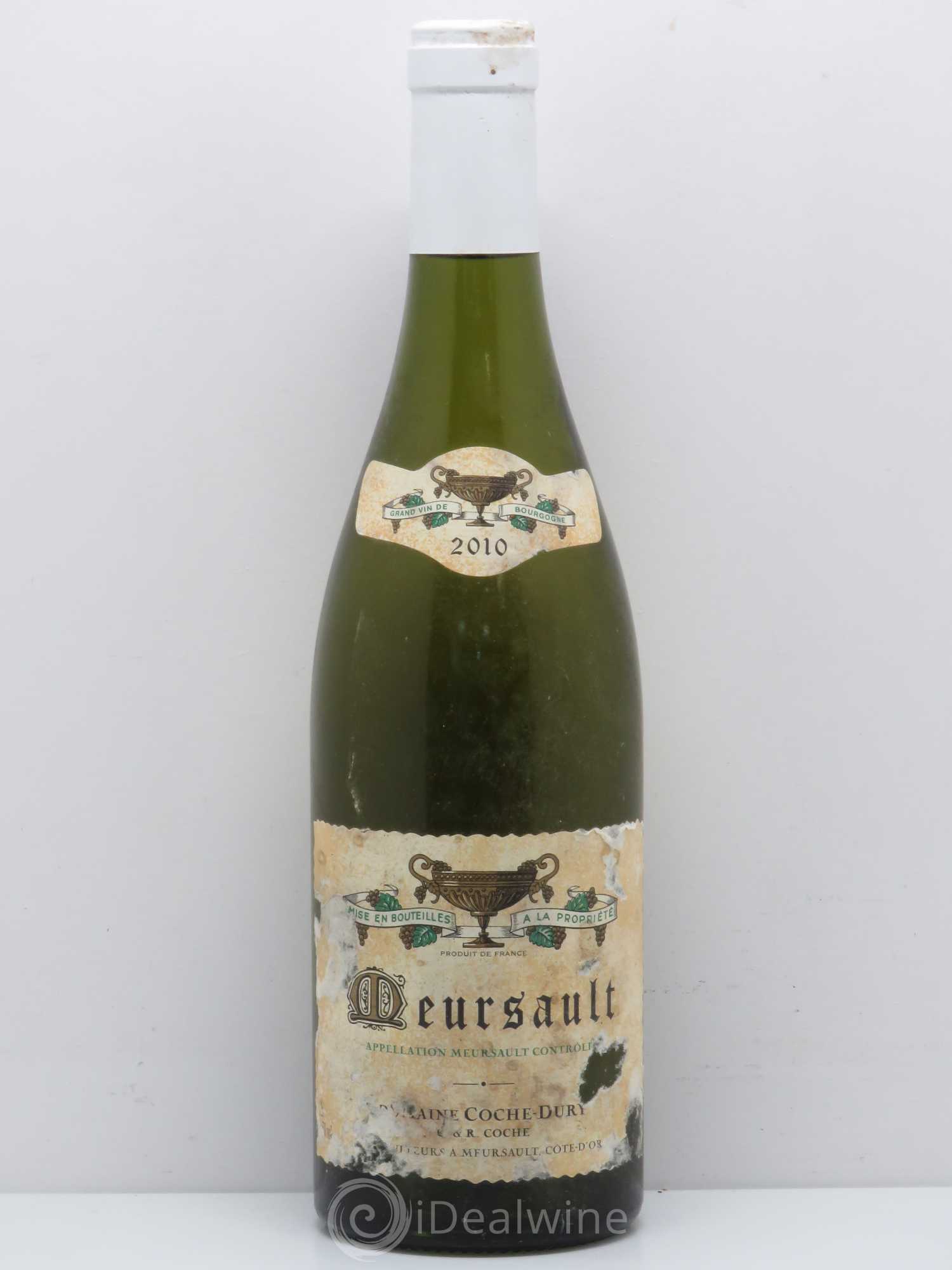 Meursault Coche Dury (Domaine) 2010 - Lot de 1 bouteille - 0