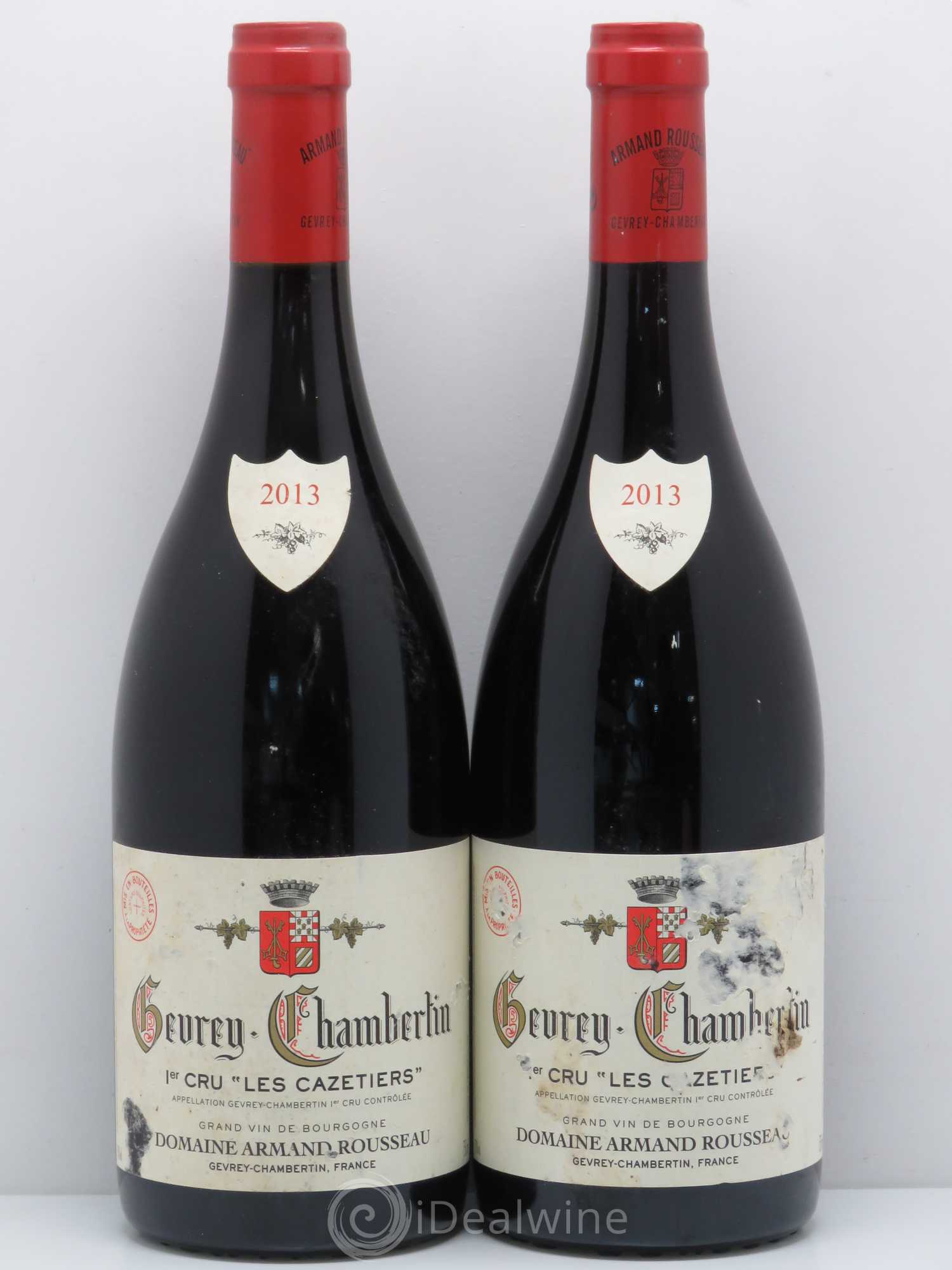 Gevrey-Chambertin 1er Cru Les Cazetiers Armand Rousseau (Domaine) 2013 - Lot de 2 bouteilles - 0