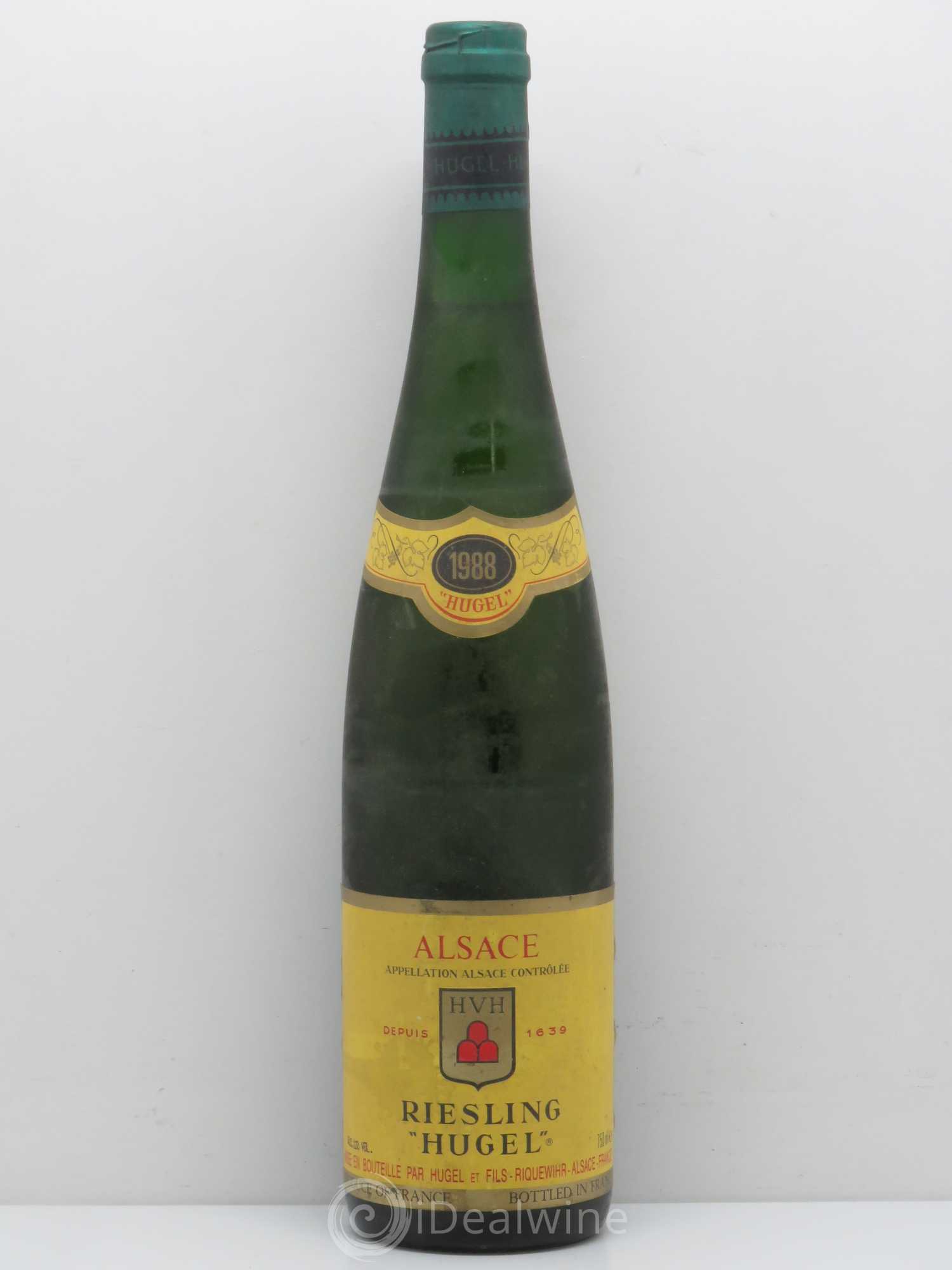 Riesling Classic Hugel (Domaine) 1988 - Lot de 1 bouteille - 0