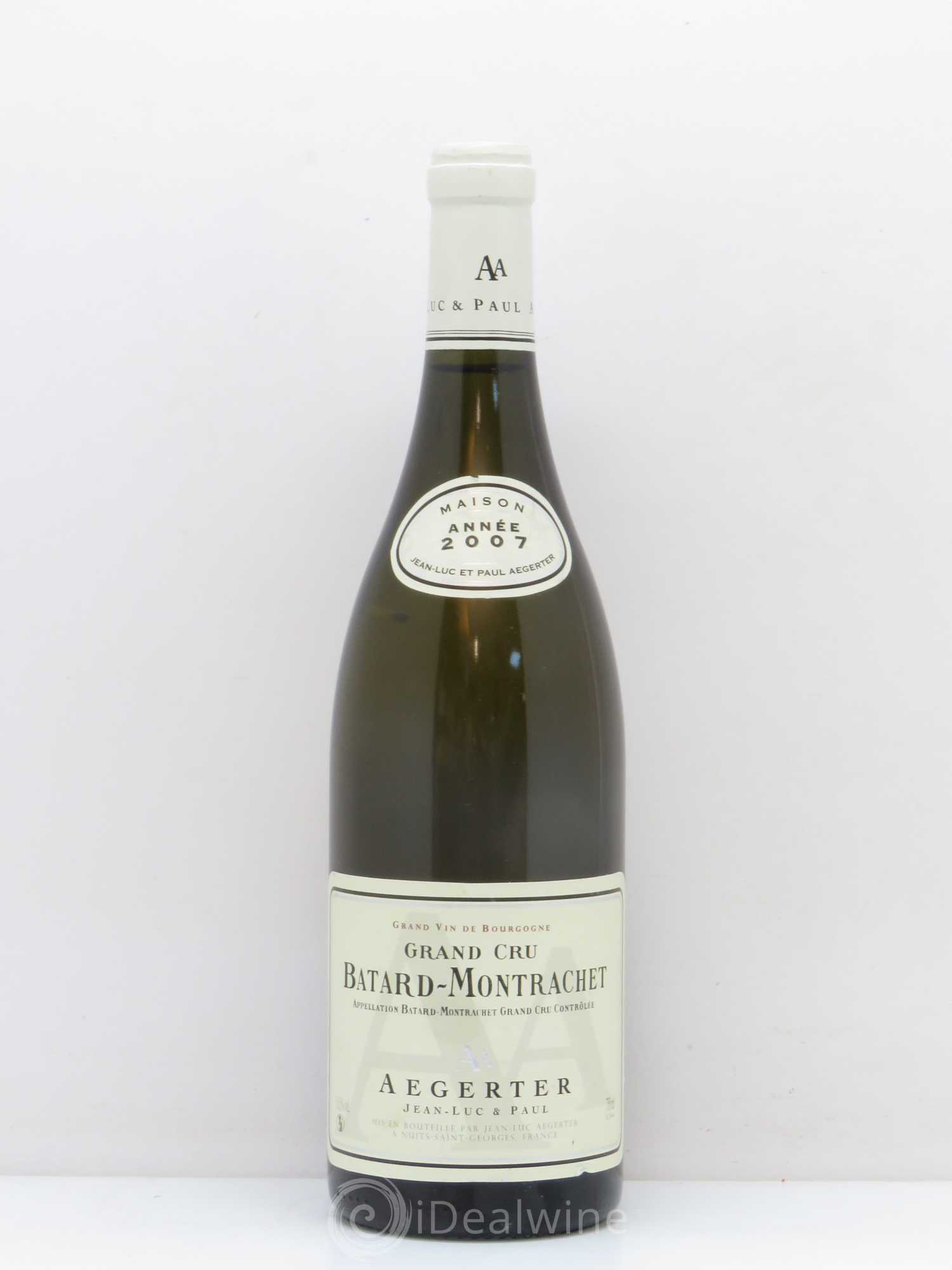 Bâtard-Montrachet Grand Cru Jean-Luc & Paul Aegerter 2007 - Posten von 1 Flasche - 0