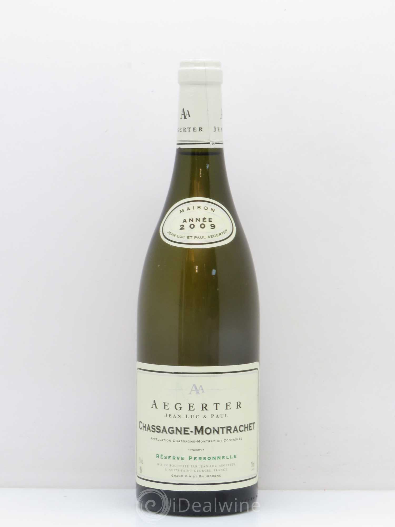 Chassagne-Montrachet Jean-Luc & Paul Aegerter 2009 - Posten von 1 Flasche - 0