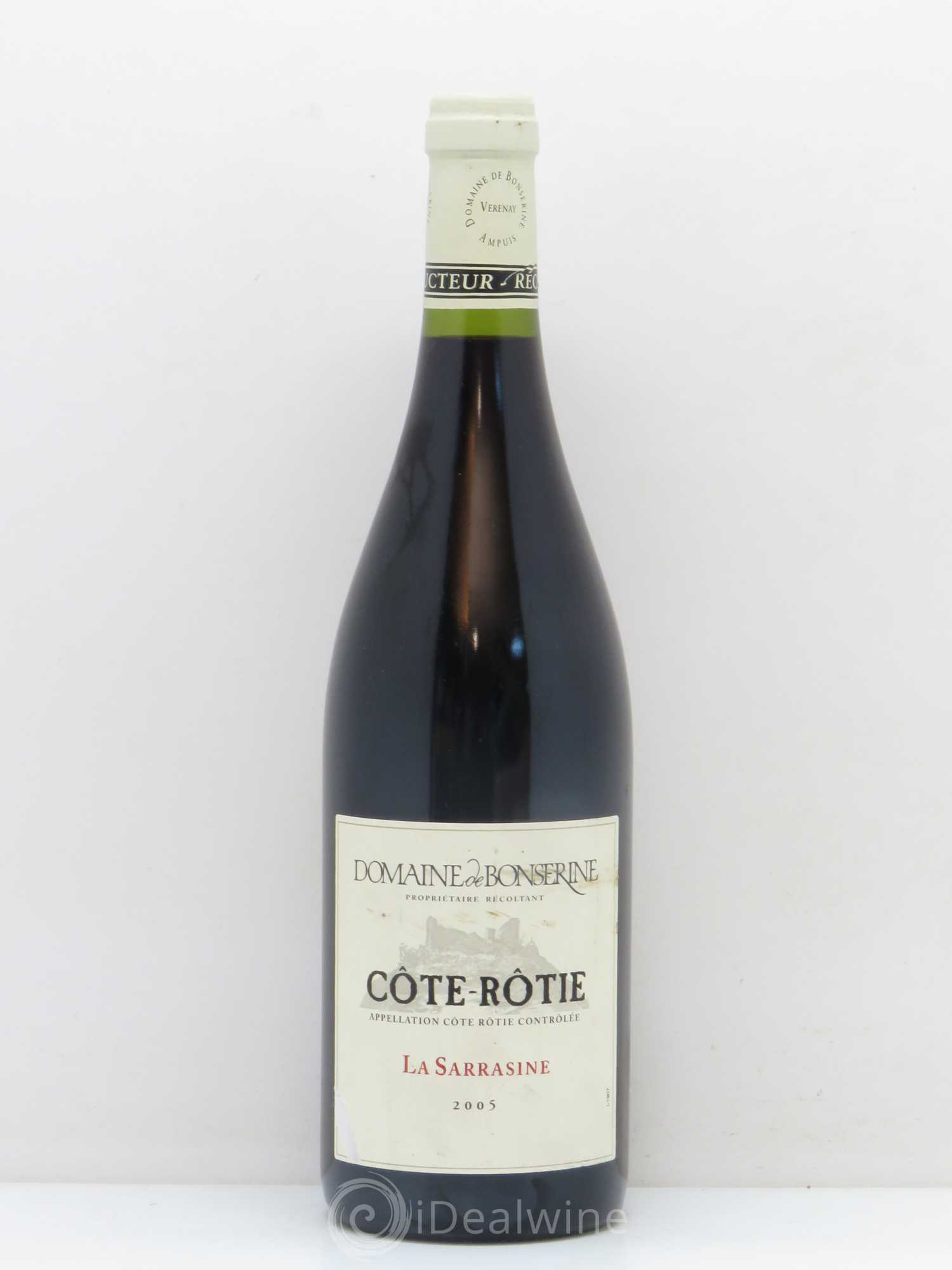 Côte-Rôtie La Sarrasine Bonserine (Domaine de) 2005 - Lot de 1 bouteille - 0