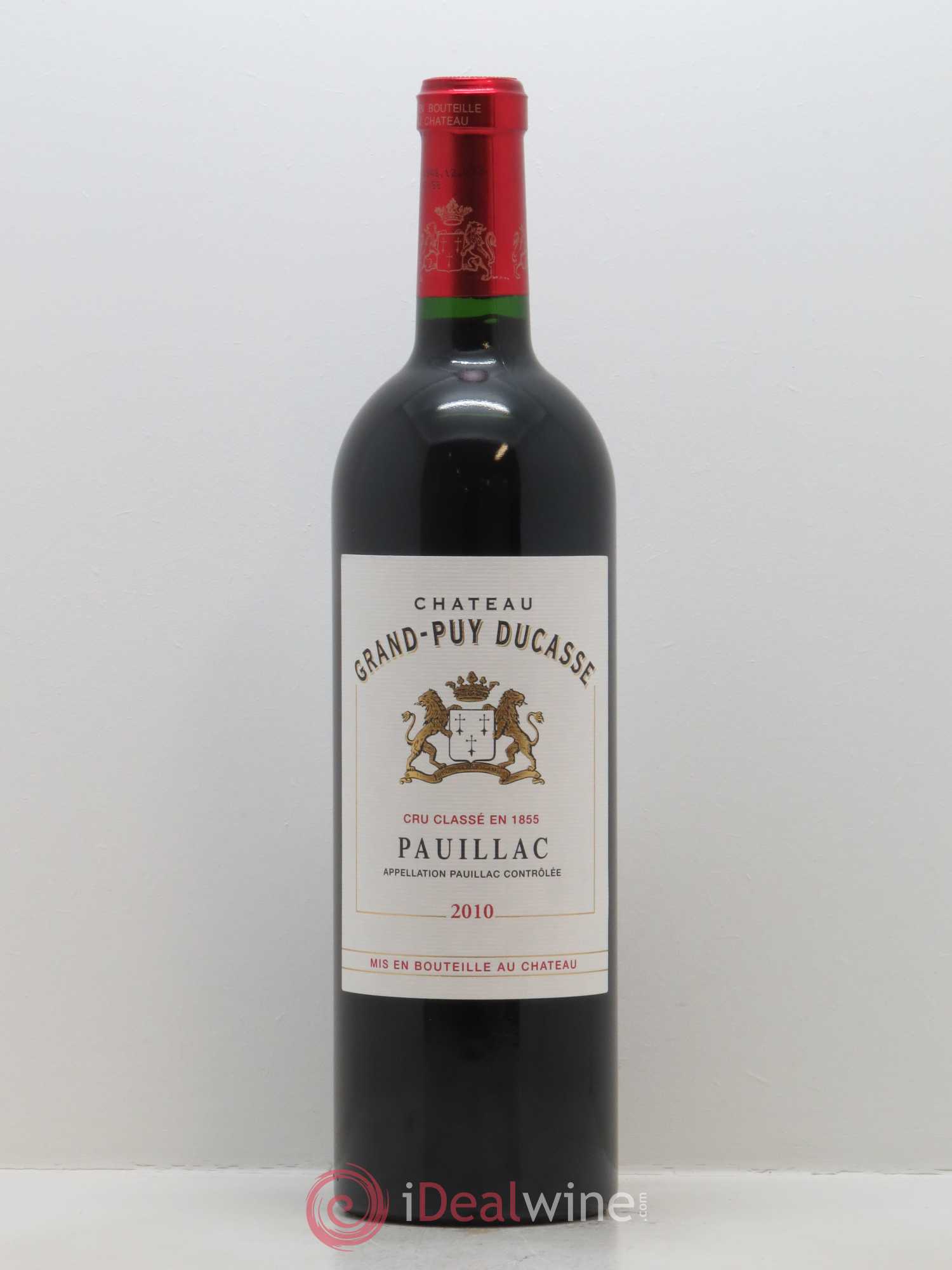 Château Grand Puy Ducasse 5ème Grand Cru Classé 2010 - Lot de 1 bouteille - 0