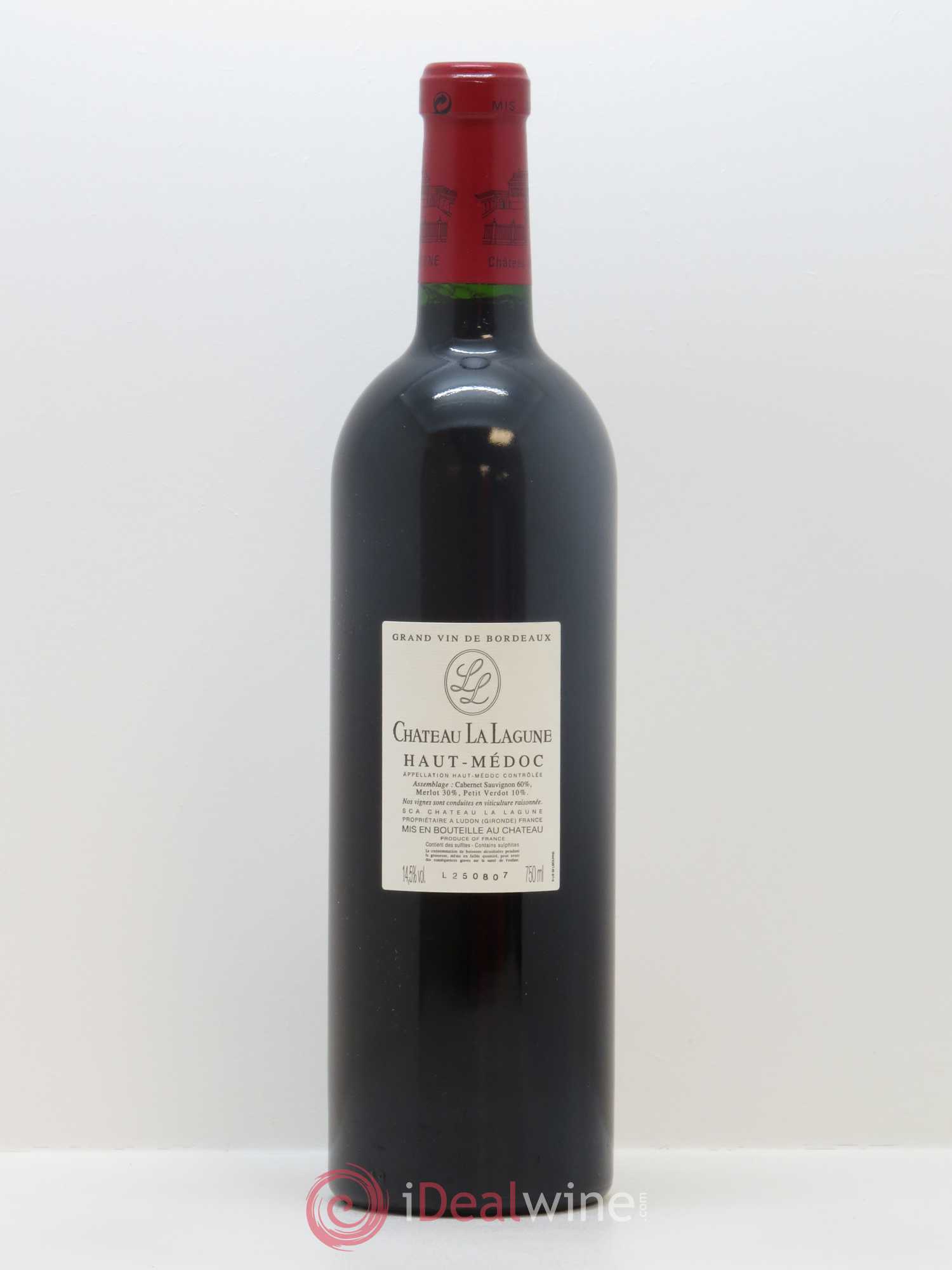 Château la Lagune 3ème Grand Cru Classé (CBO à partir de 3 bts) 2010 - Lot de 1 bouteille - 1