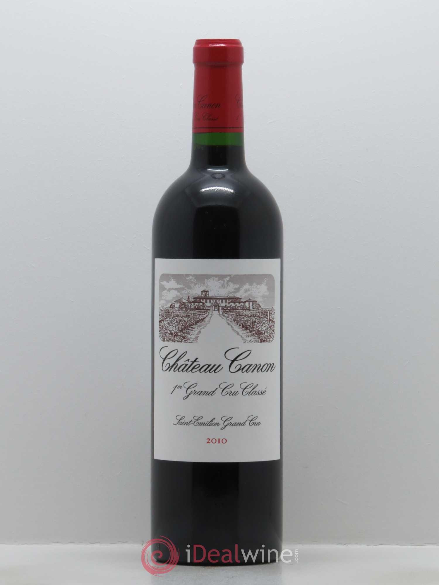 Château Canon 1er Grand Cru Classé B 2010 - Lot de 1 bouteille - 0