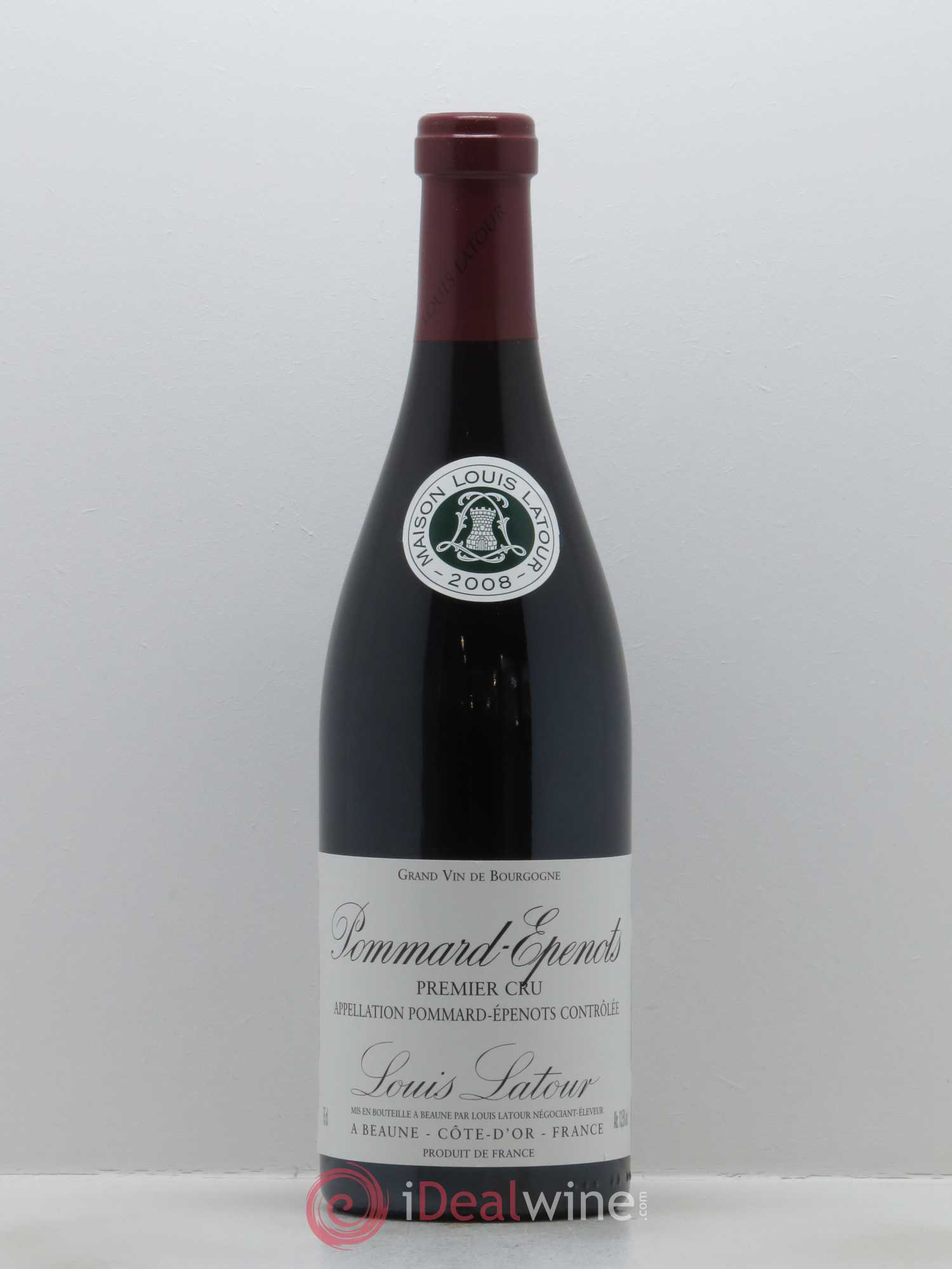 Pommard 1er Cru Les Epenots Louis Latour 2008 - Lot de 1 bouteille - 0