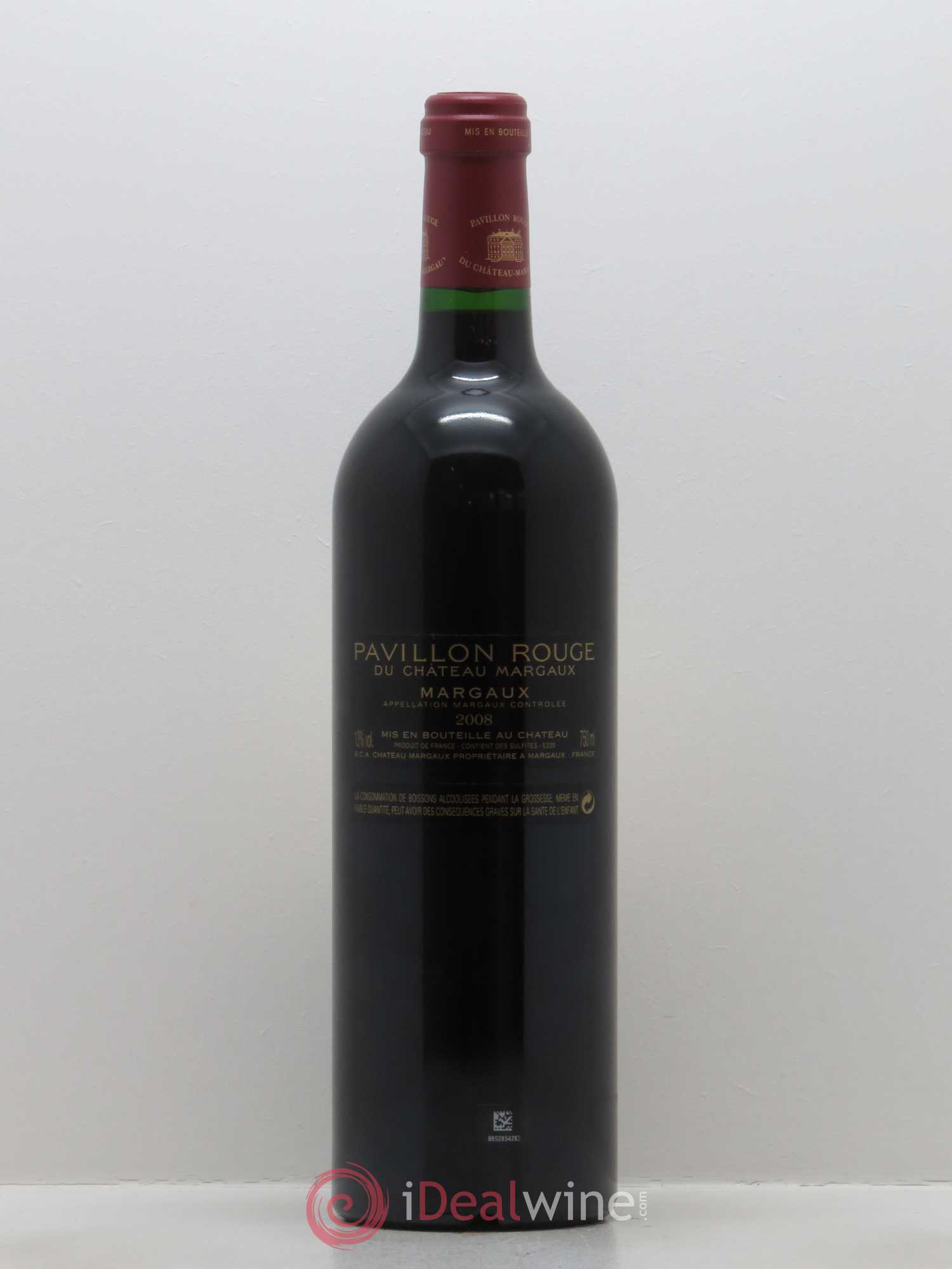 Pavillon Rouge du Château Margaux Second Vin 2008 - Lot de 1 bouteille - 1