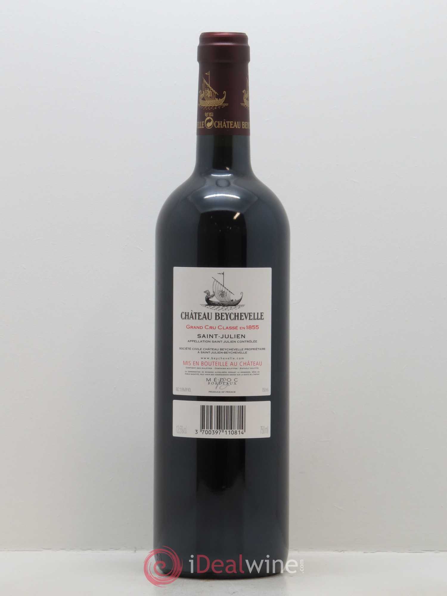 Château Beychevelle 4ème Grand Cru Classé 2008 - Lot de 1 bouteille - 1