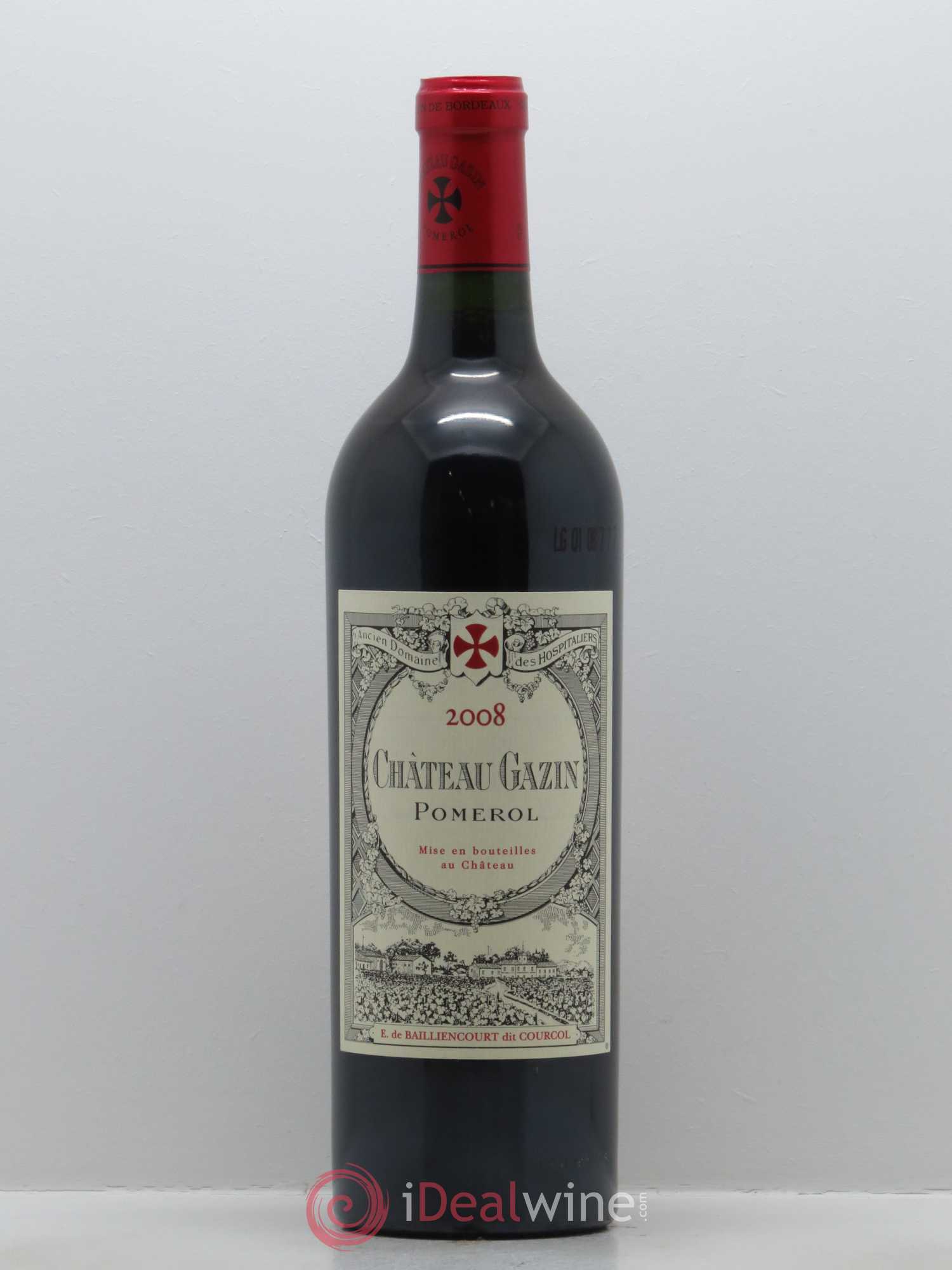 Château Gazin 2008 - Lot de 1 bouteille - 0