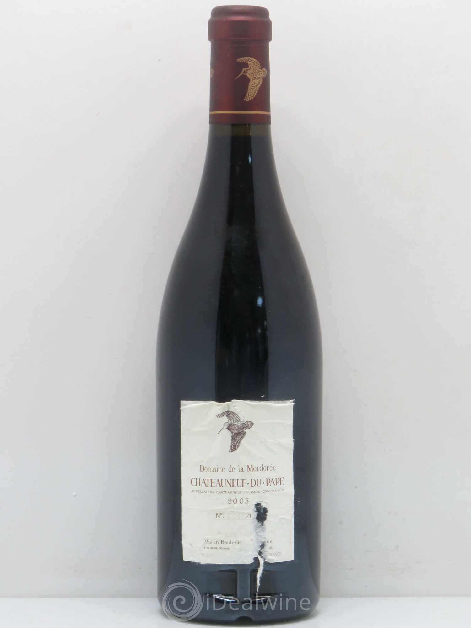Châteauneuf-du-Pape La Plume du Peintre La Mordorée (Domaine de) 2005 - Lot de 1 bouteille - 1