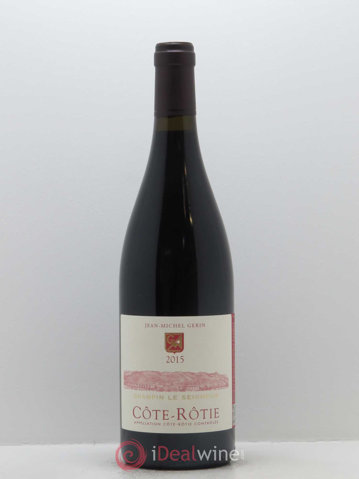 Côte-Rôtie Champin Le Seigneur Jean-Michel Gerin 2015 - Lot de 1 bouteille - 0