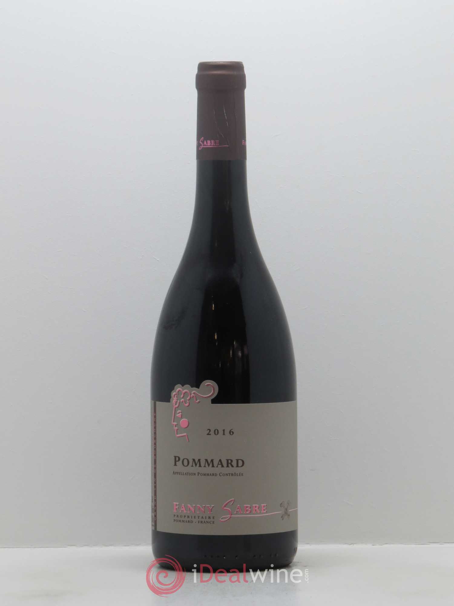 Pommard Fanny Sabre 2016 - Lot de 1 bouteille - 0