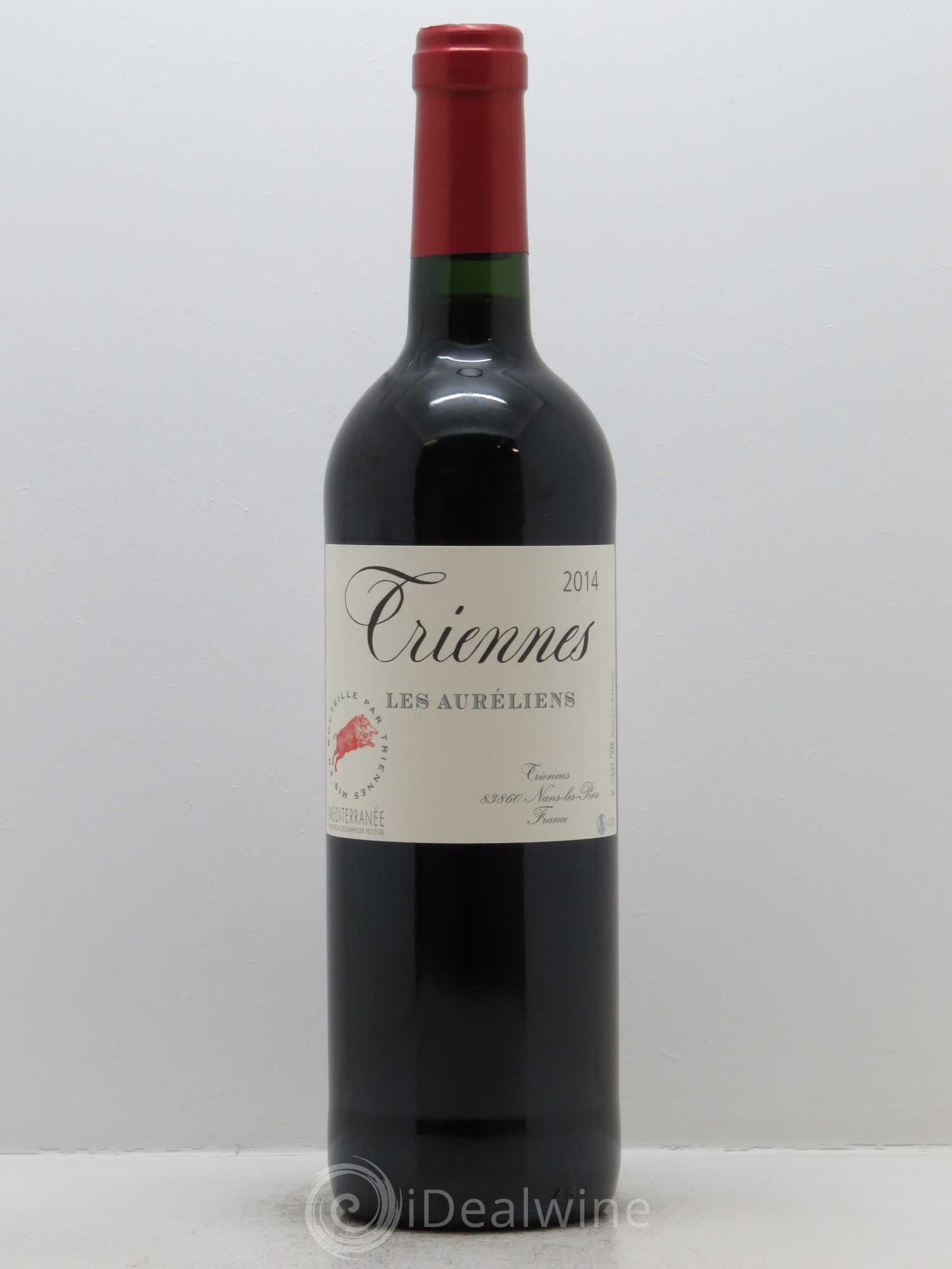 Var Les Auréliens Triennes (Domaine) 2014 - Lot de 1 bouteille - 0