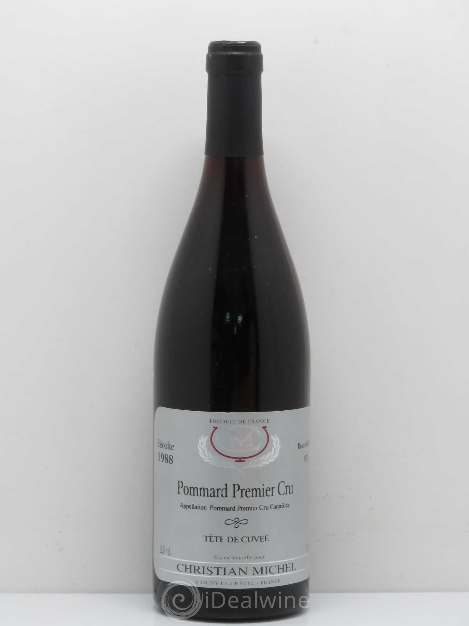 Pommard 1er Cru tête de cuvée Christian Michel 1988 - Posten von 1 Flasche - 0