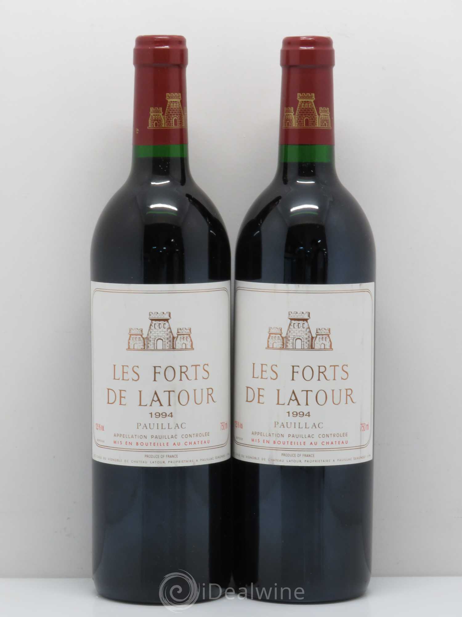 Les Forts de Latour Second Vin 1994 - Lot de 2 bouteilles - 0