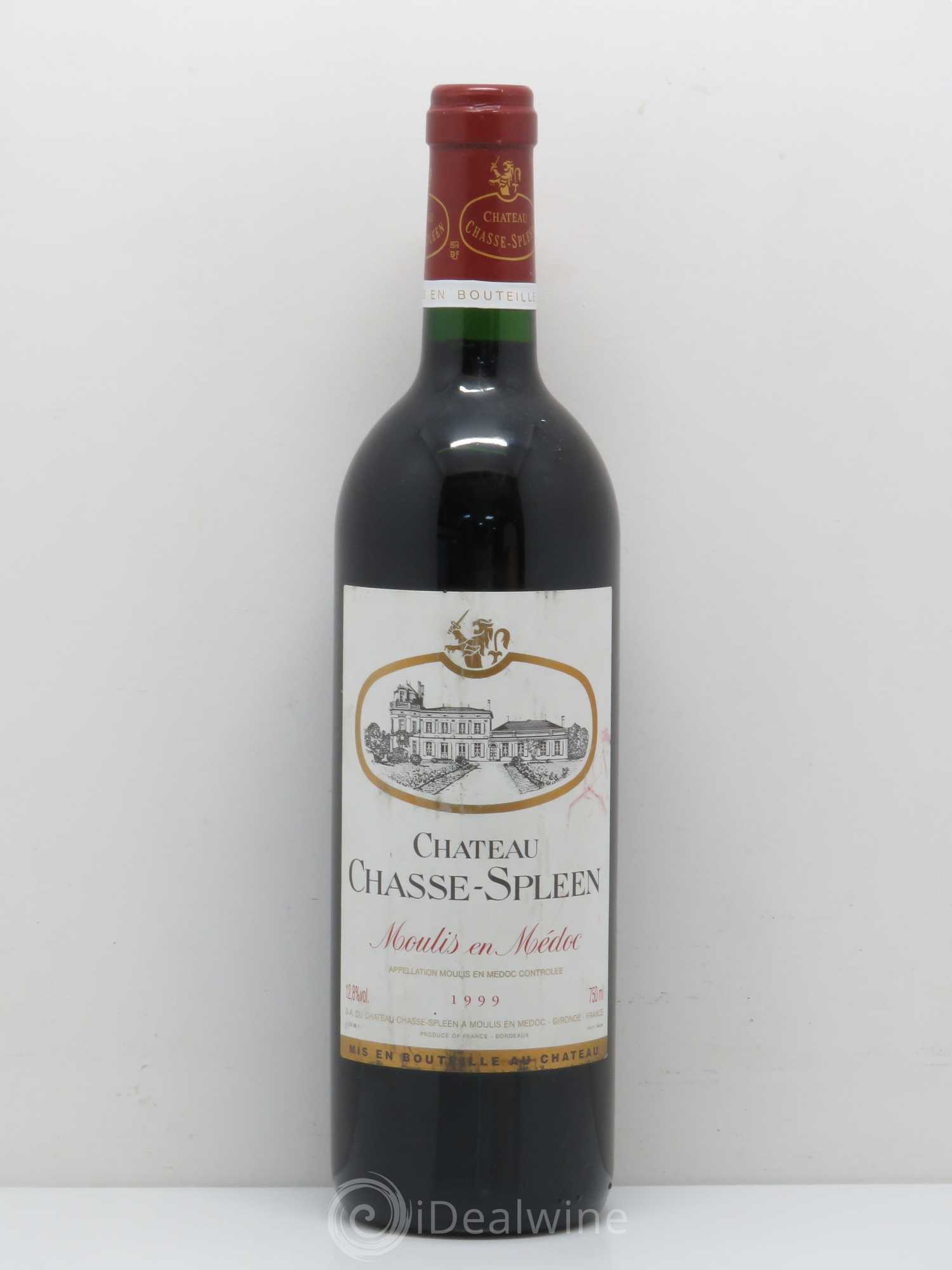 Château Chasse Spleen 1999 - Lot de 1 bouteille - 0