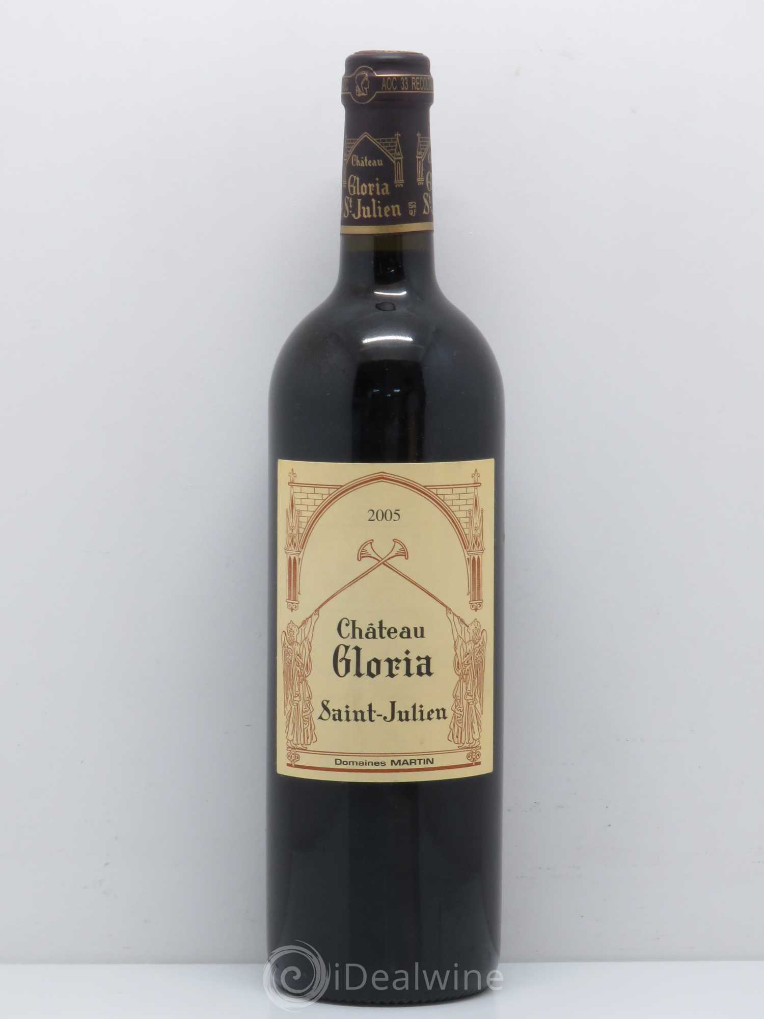 Château Gloria 2005 - Lot de 1 bouteille - 0